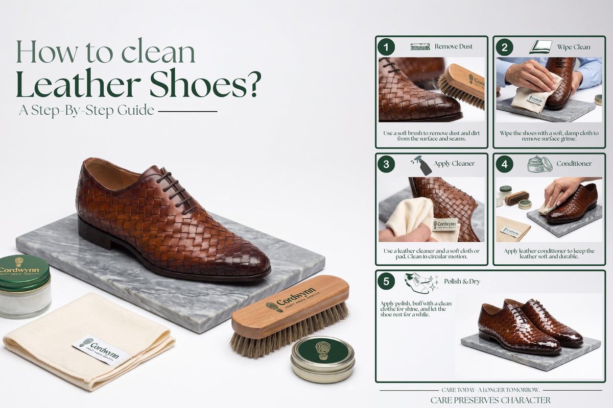 How to Clean Leather Shoes? A Step-by-Step Guide