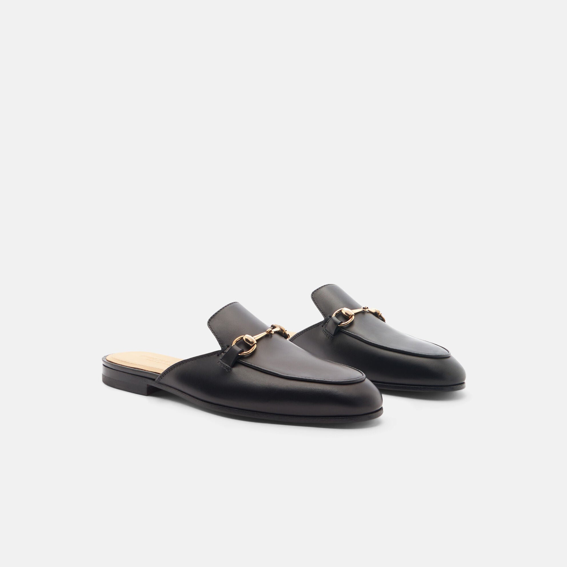 Milano Black Mule - Caruso Last