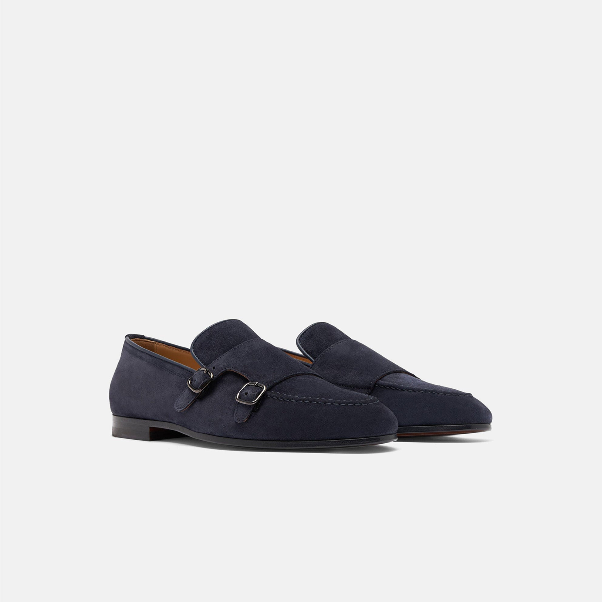 Pacome Hand Lasted Woven Double Monk - Caruso Last