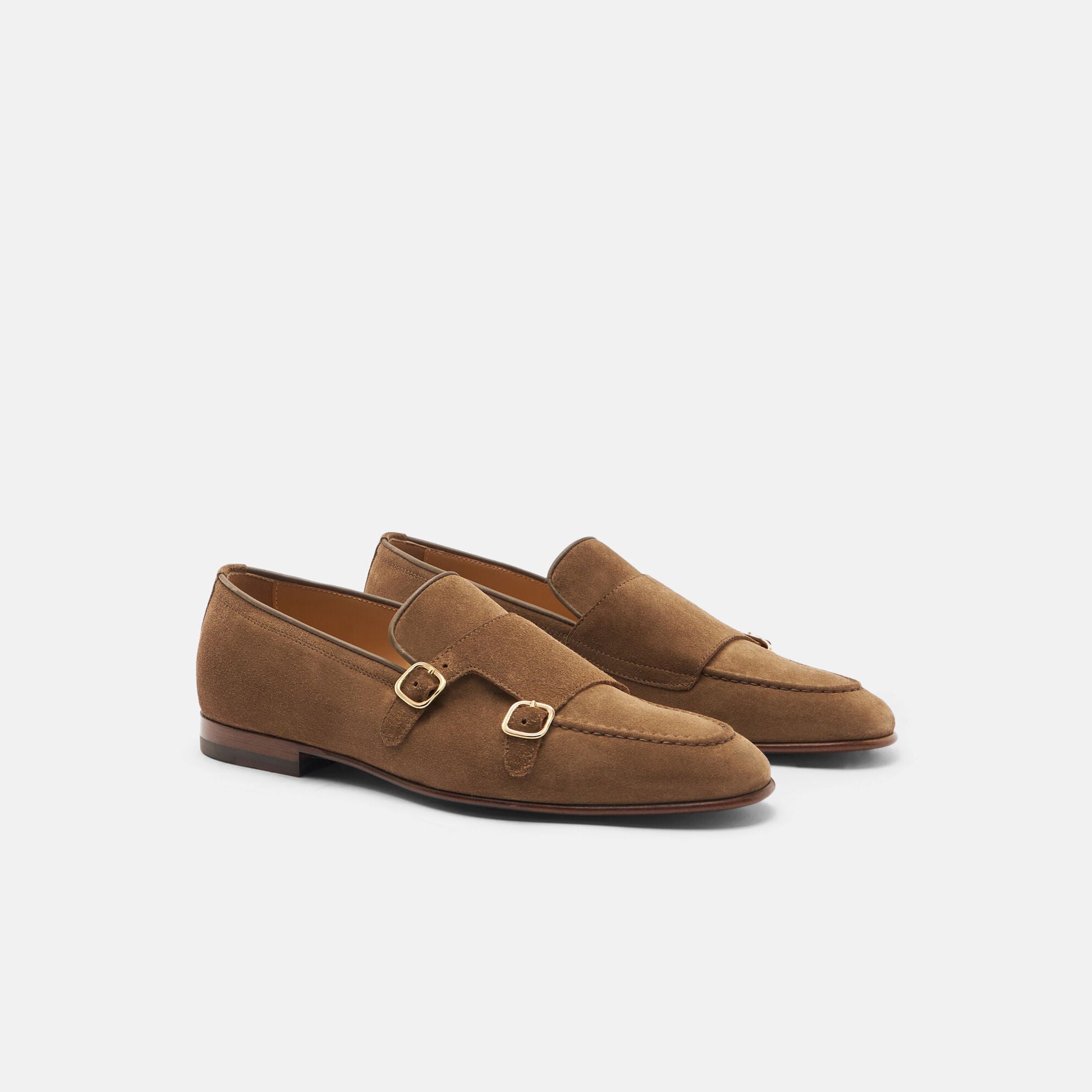 Pacome Hand Lasted Woven Double Monk - Caruso Last