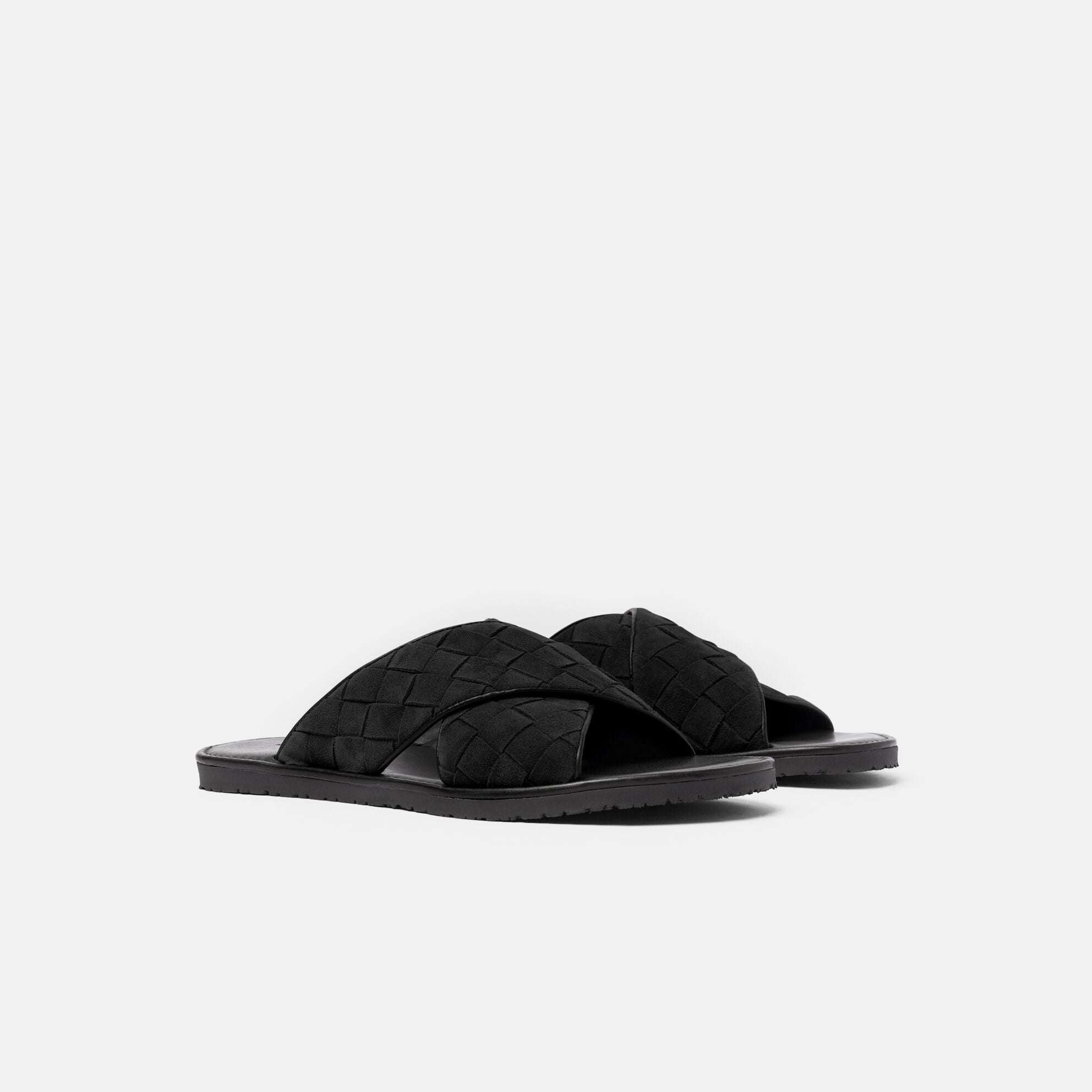 Jericho Woven Crisscross Slide - SL Last