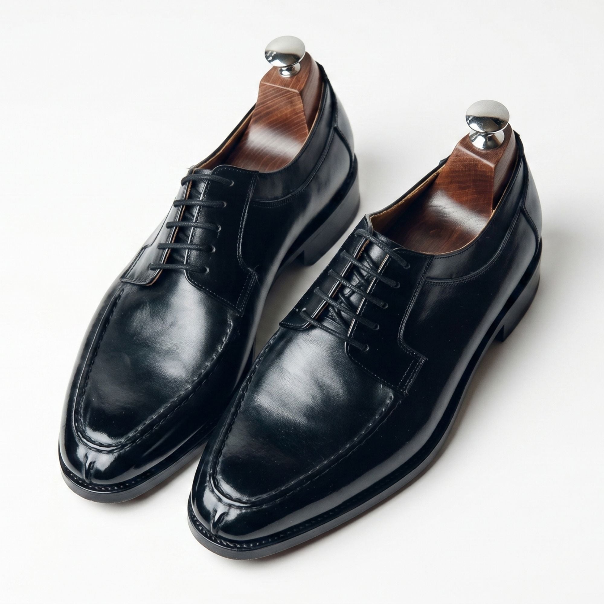 Hand-Lasted Split toe Derby - Caruso Last
