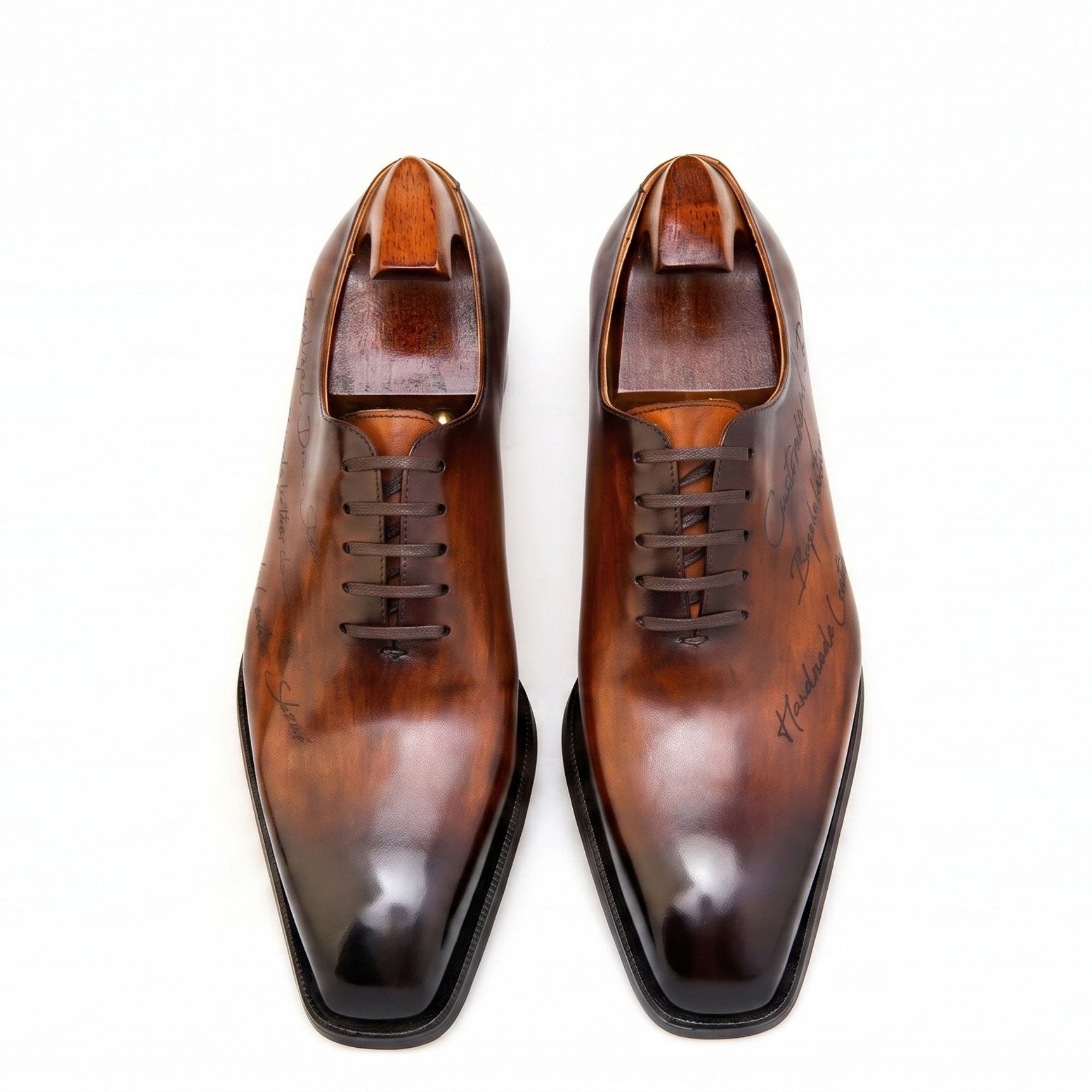 Hand-Lasted Wholecut Oxford - Kenda Last