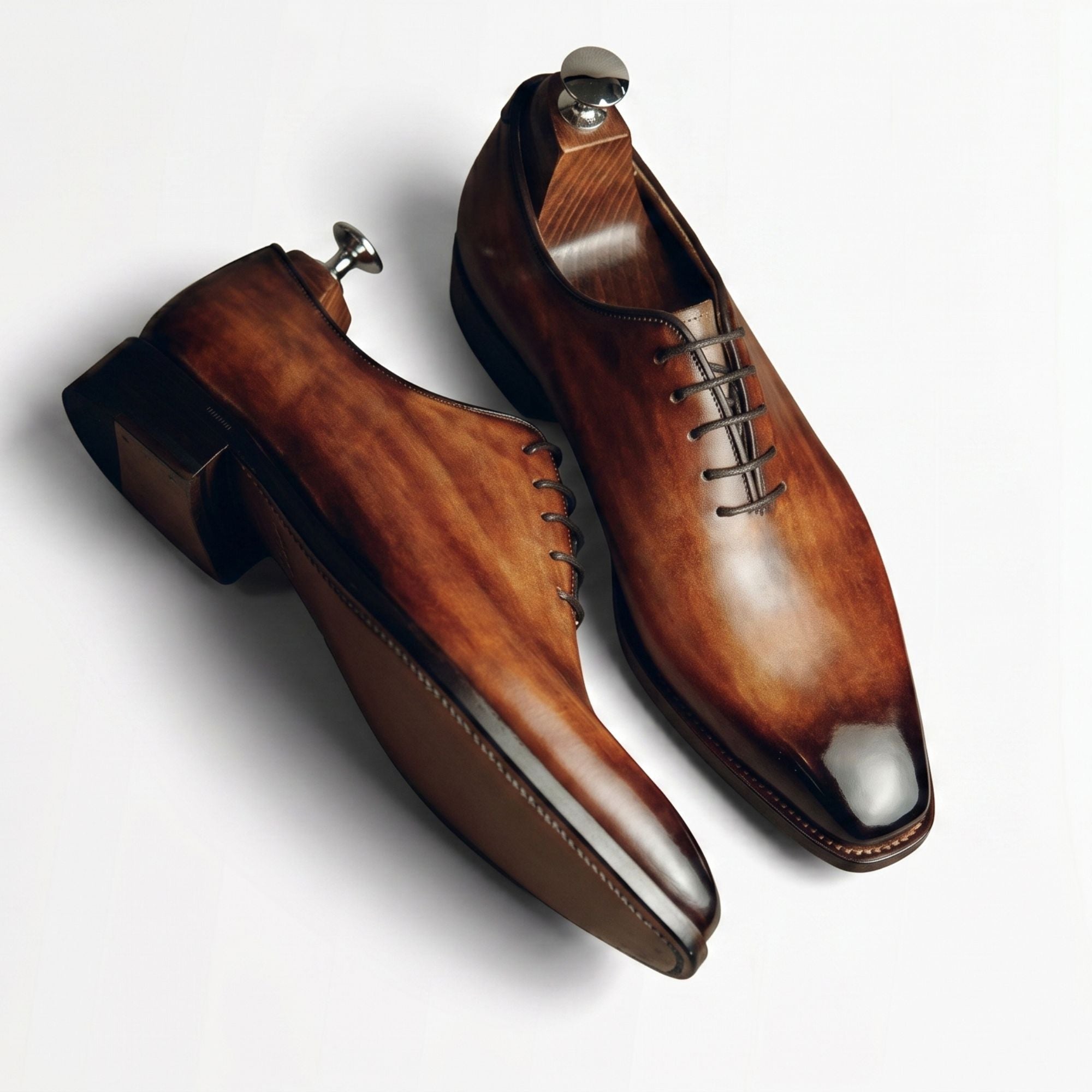 Hand-Lasted Wholecut Oxford - Vittori Last