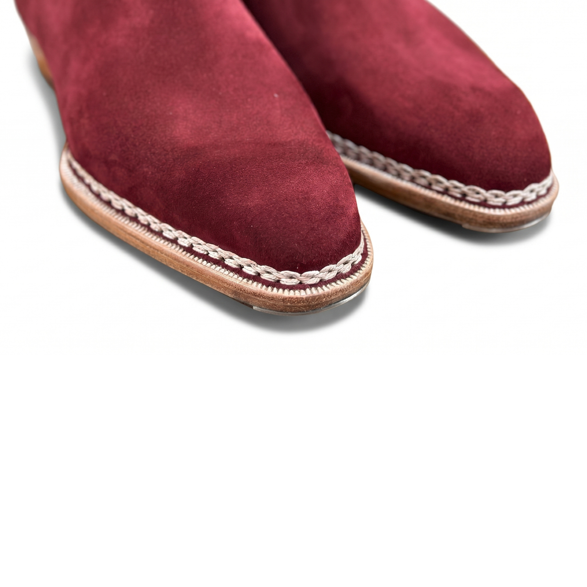 The Hand-Braided Suede Side-Zip Boot - Bastion Last