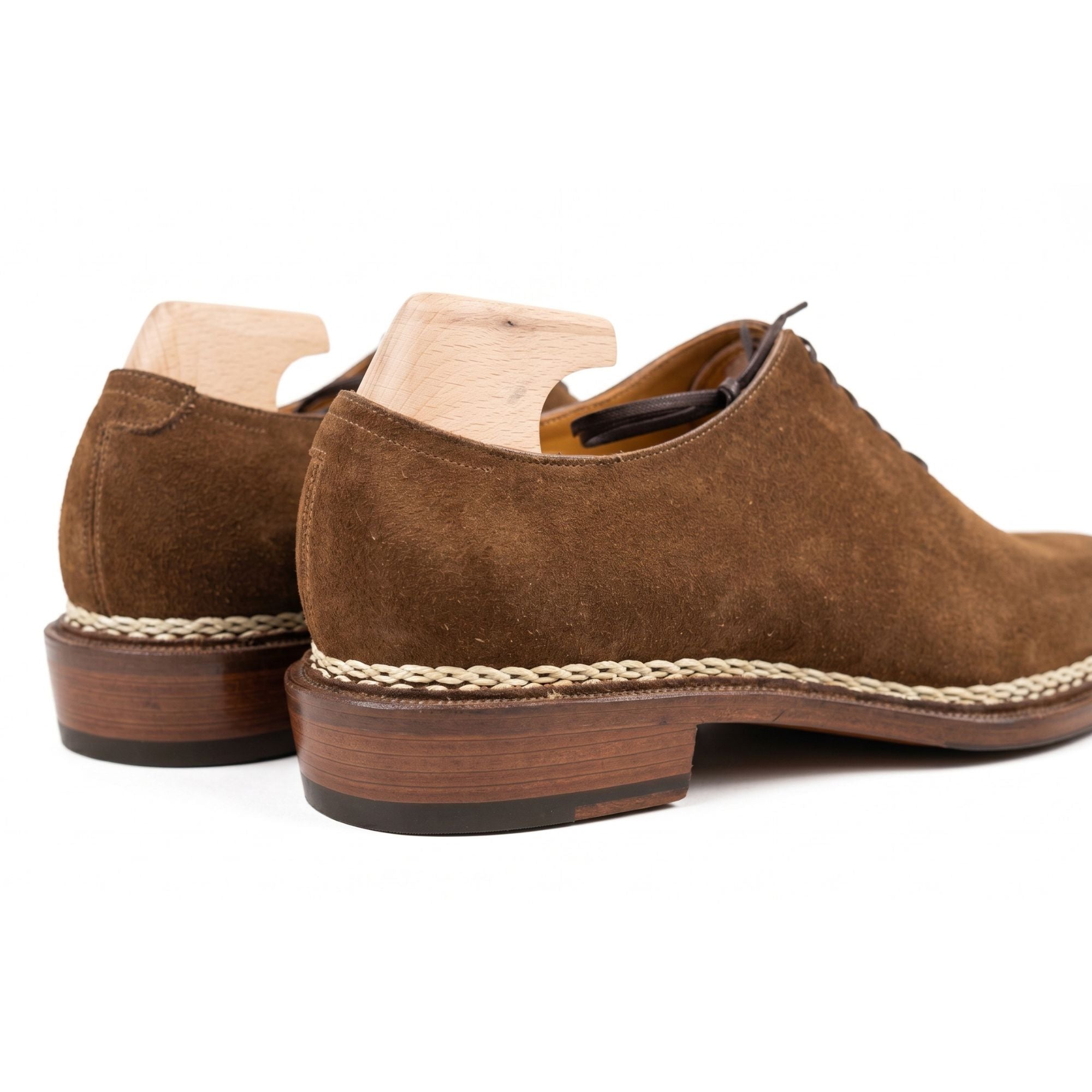 The Braided Suede Wholecut Oxford - Bastion Last