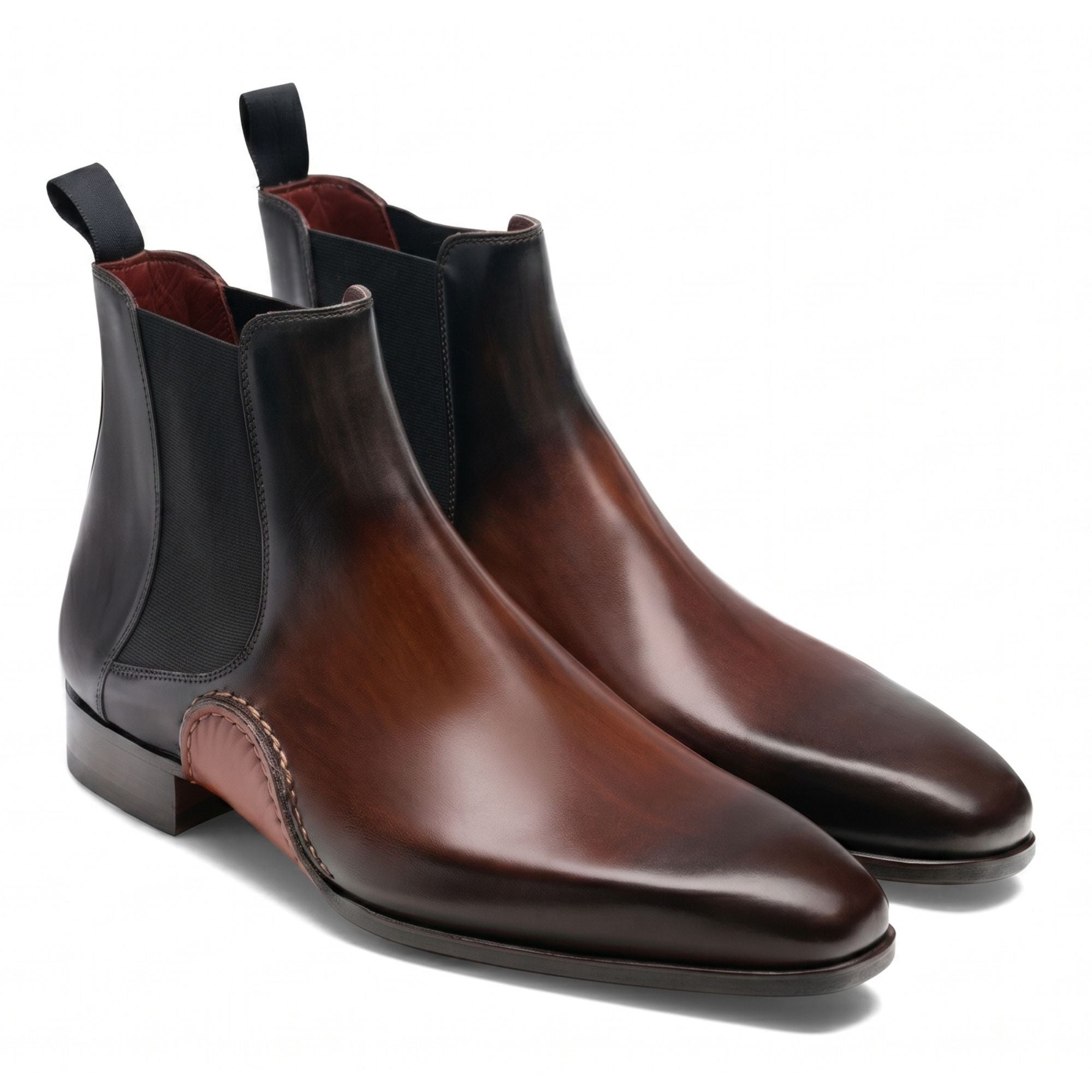 The Carbone Hand-Lasted Opanka Chelsea Boot - Vittori Last