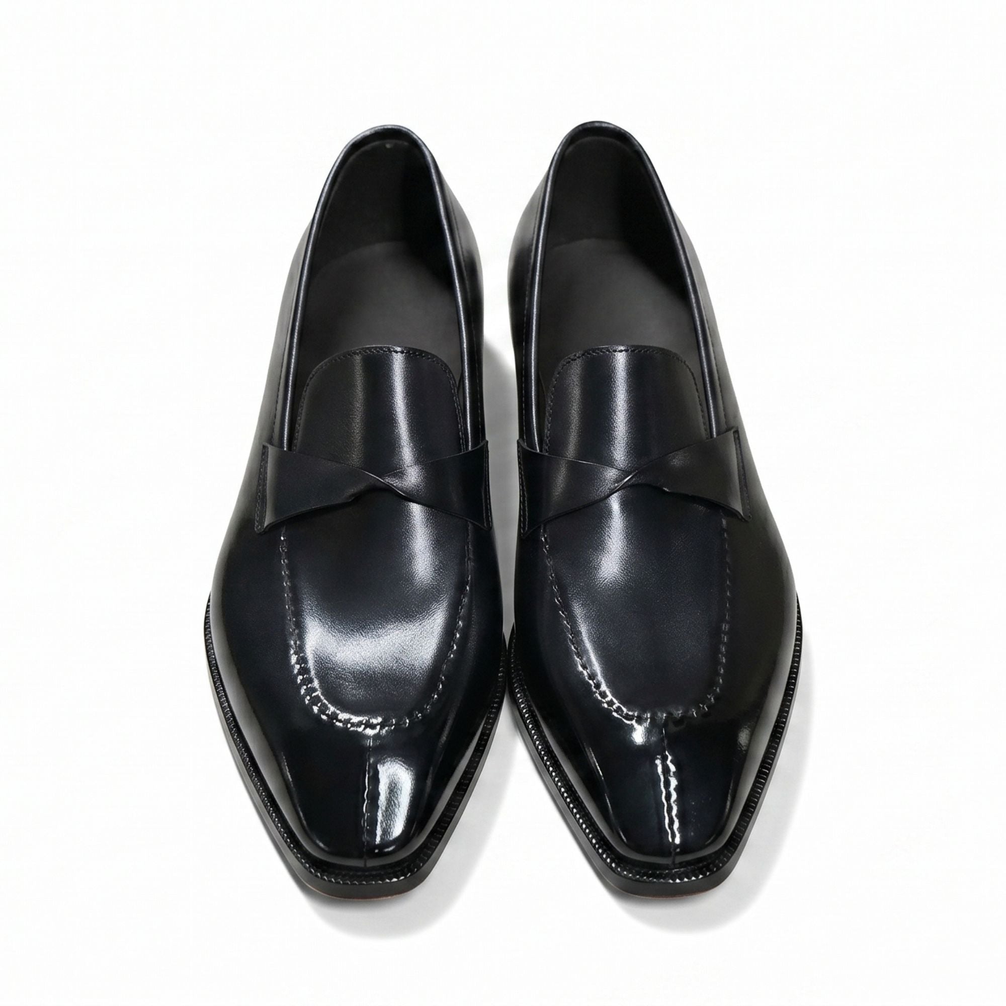 The Cassian Hand-Lasted Twisted Saddle Loafer - Kenda Last