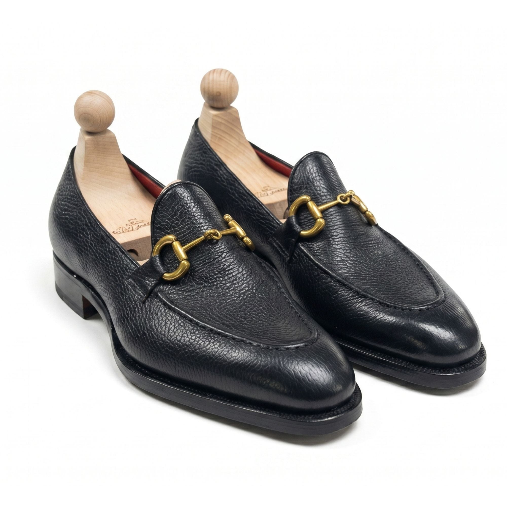 The Lorenzo Hand-Lasted Horse Bit Loafer - Caruso Last