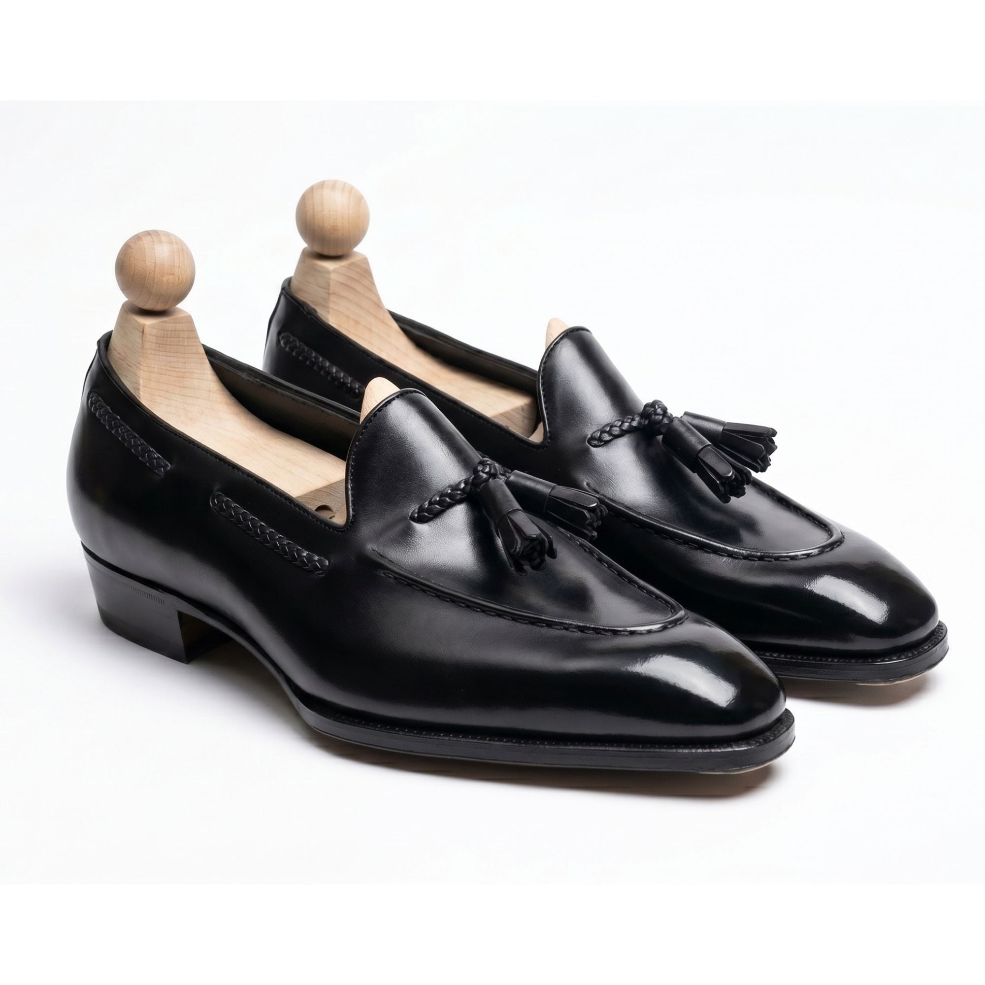 The Magnus Hand-Lasted Calf Tassel Loafer - Vittorio Last