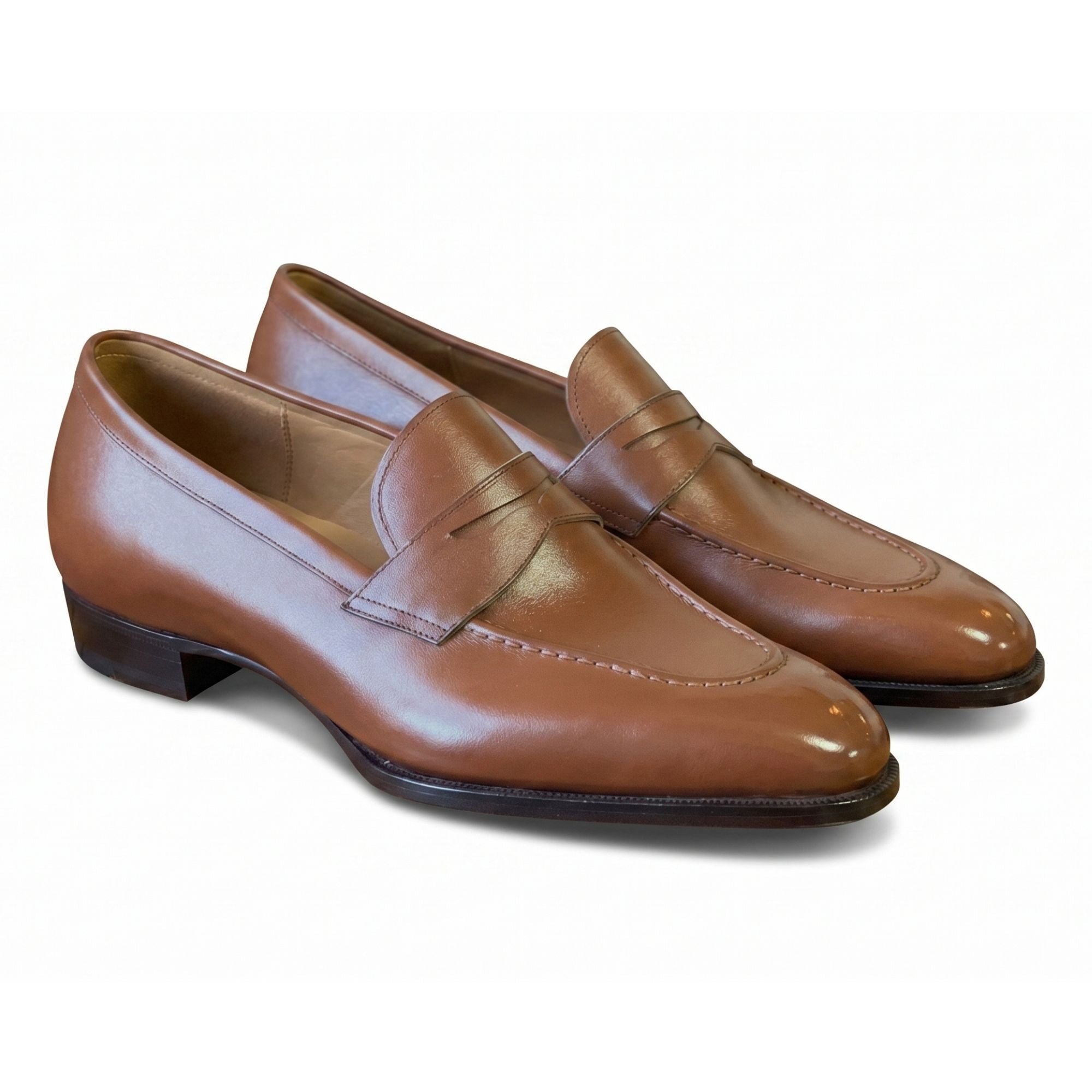 The Santino Hand-Lasted Penny Loafer - Bastion Last
