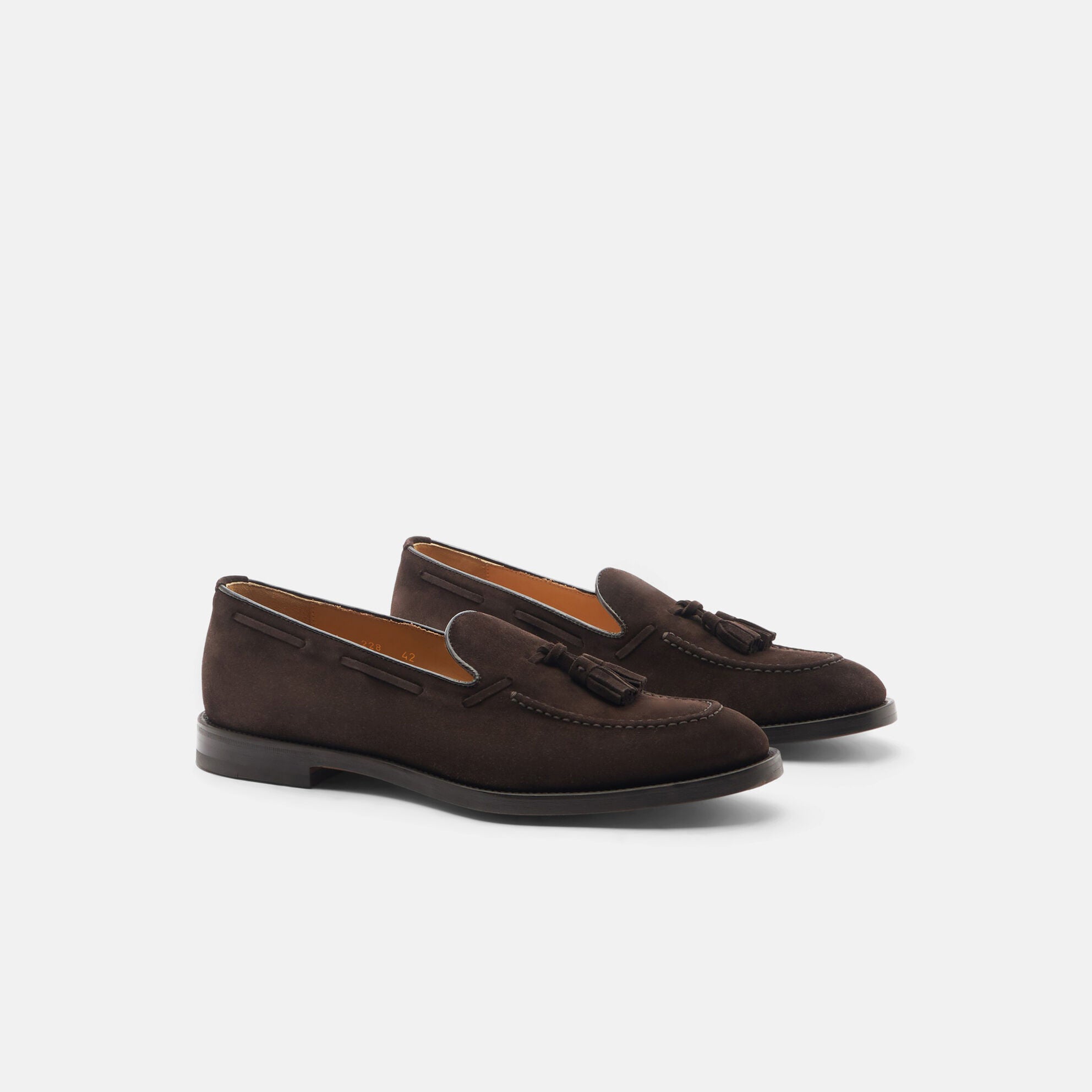 Alberto Brown Tassel Loafer - Caruso Last