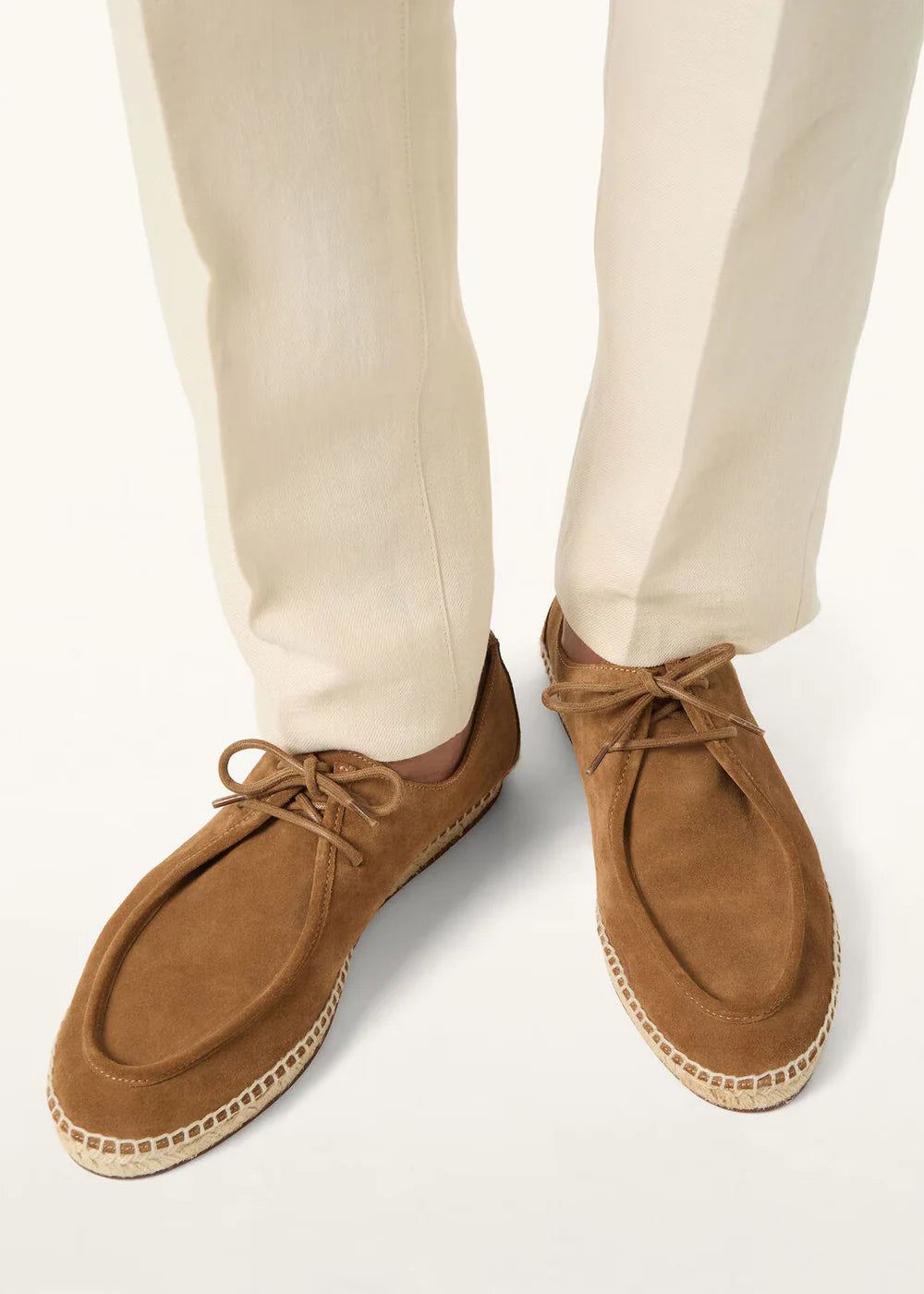Fred Light Sand Dune Espadrille - Caruso Last