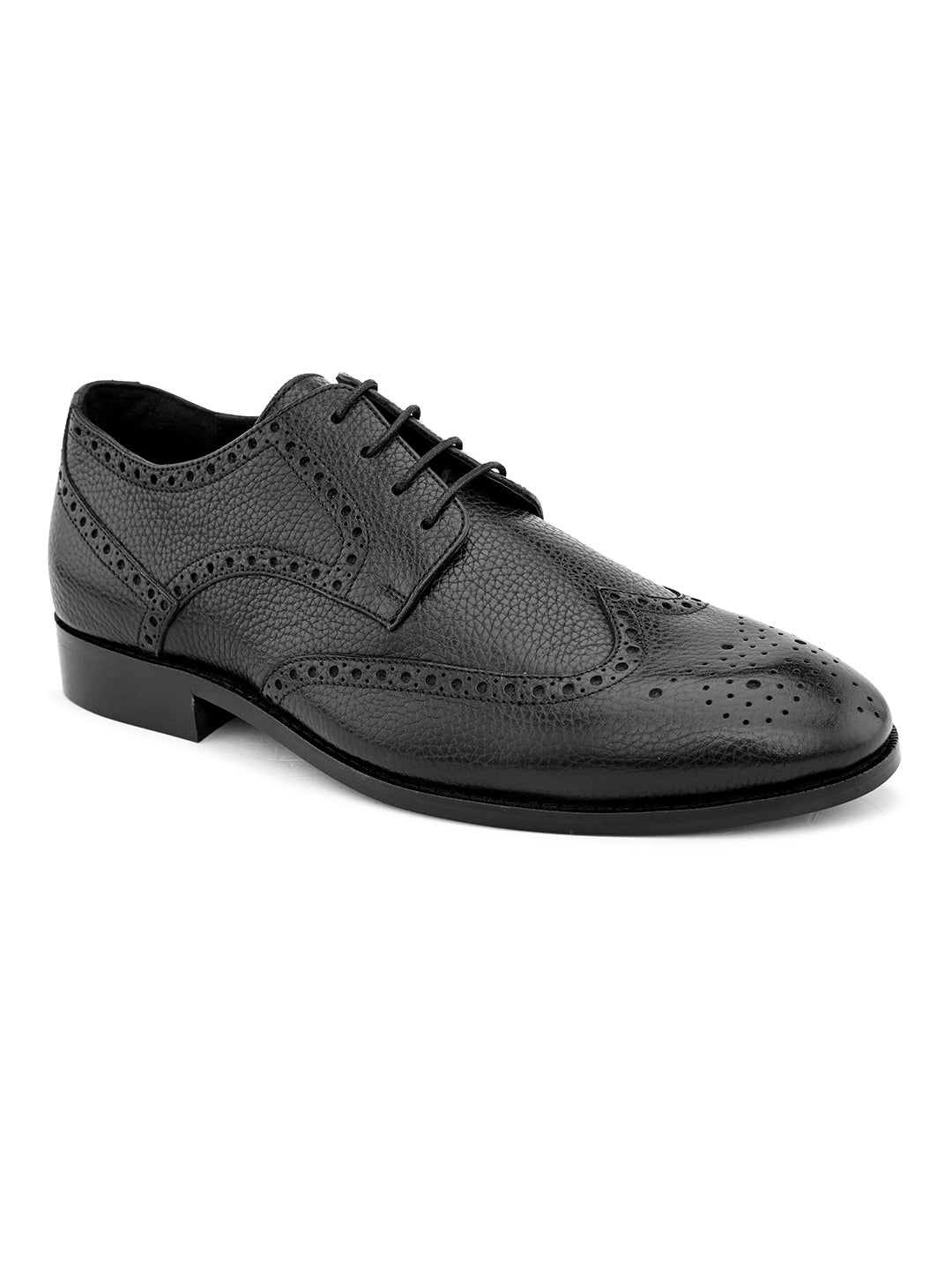 Refined Black Leather Dress Shoes
