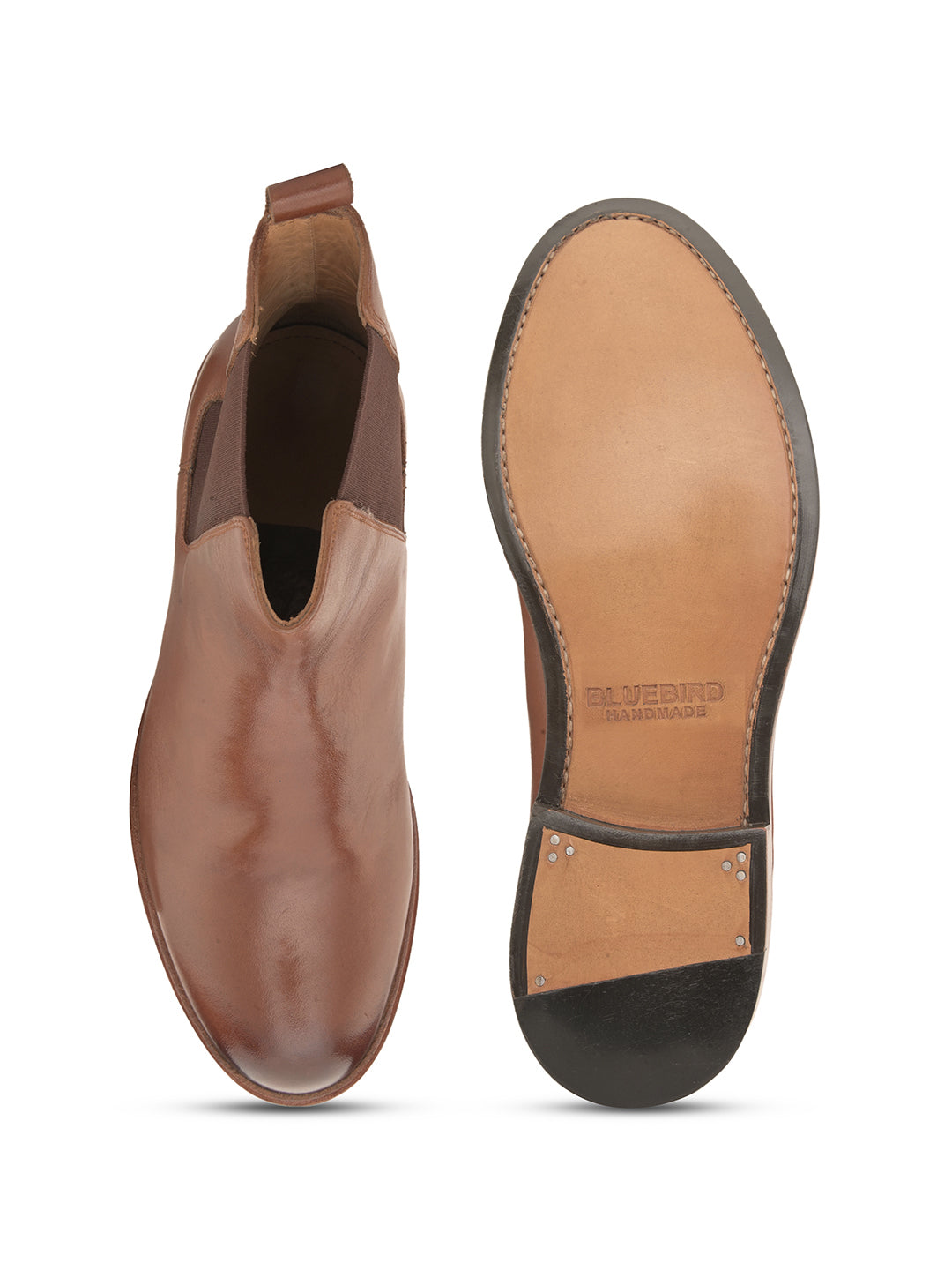 Classic Walnut Goodyear-Welted Leather Shoes for Professionals