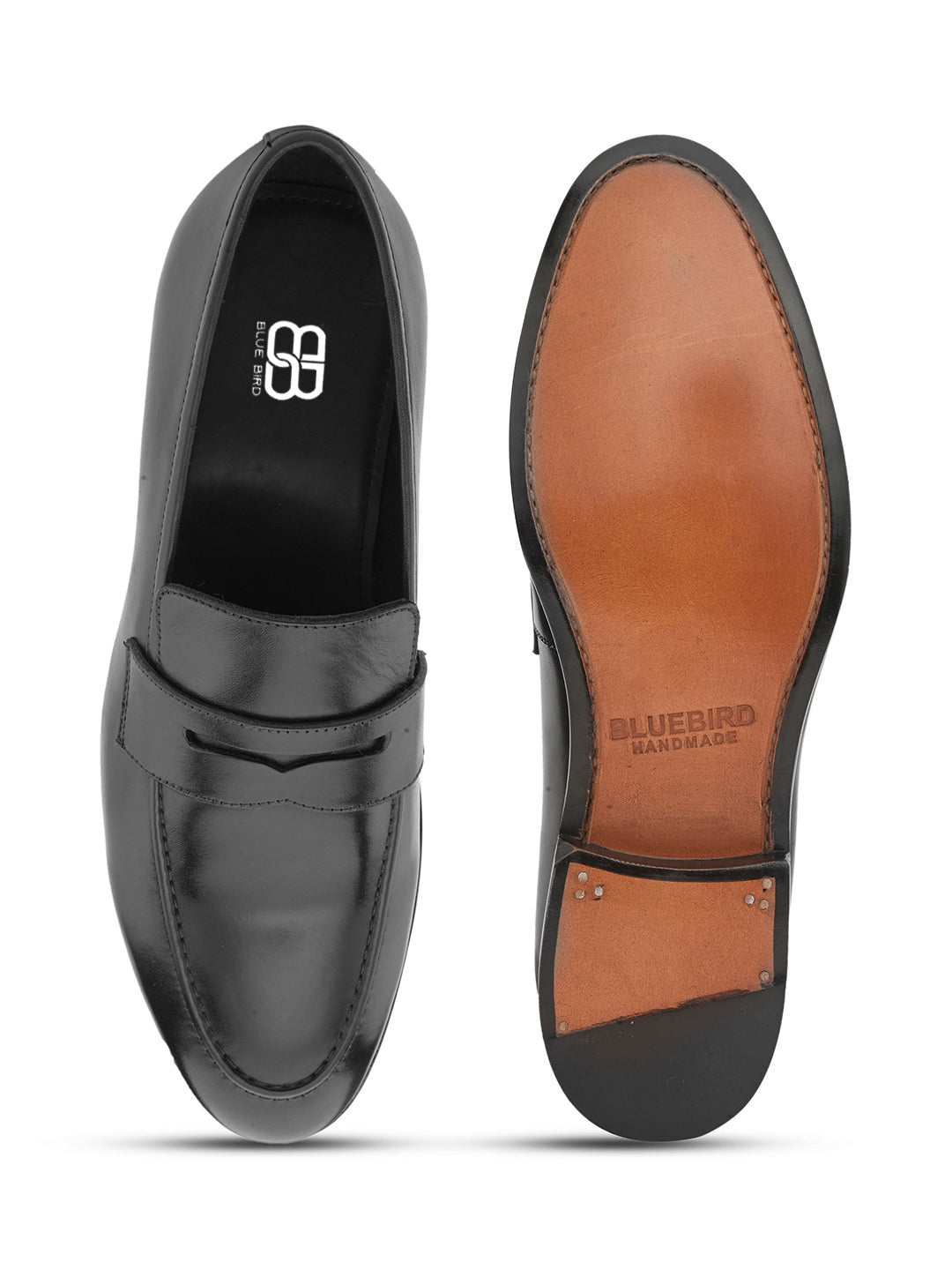 Slate Black Goodyear-Welted Shoes for Contemporary Style