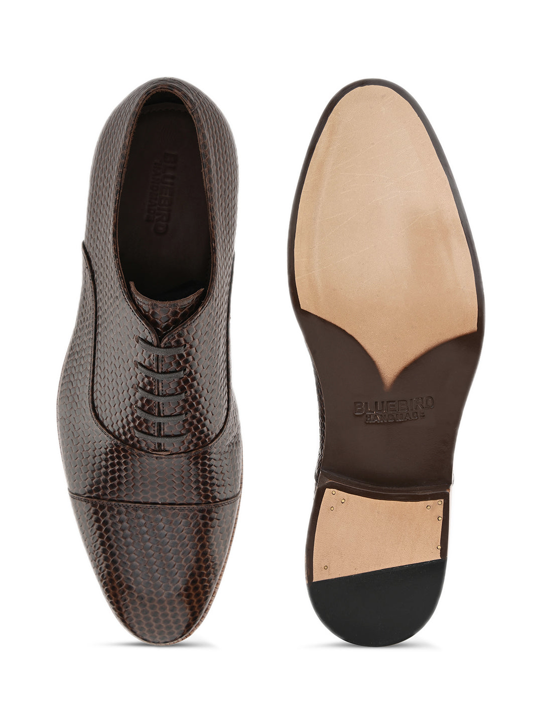 Luxury Mahogany Goodyear-Welted Leather Shoes