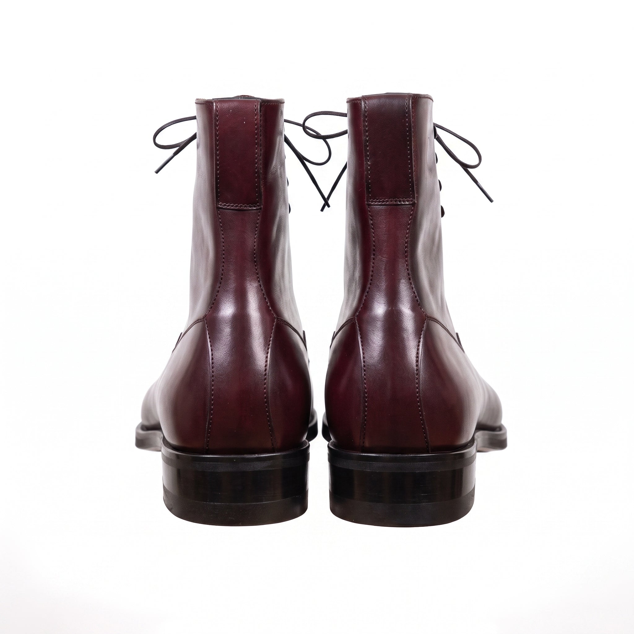 Rudy Burgundy Derby Boot - Vittori Last