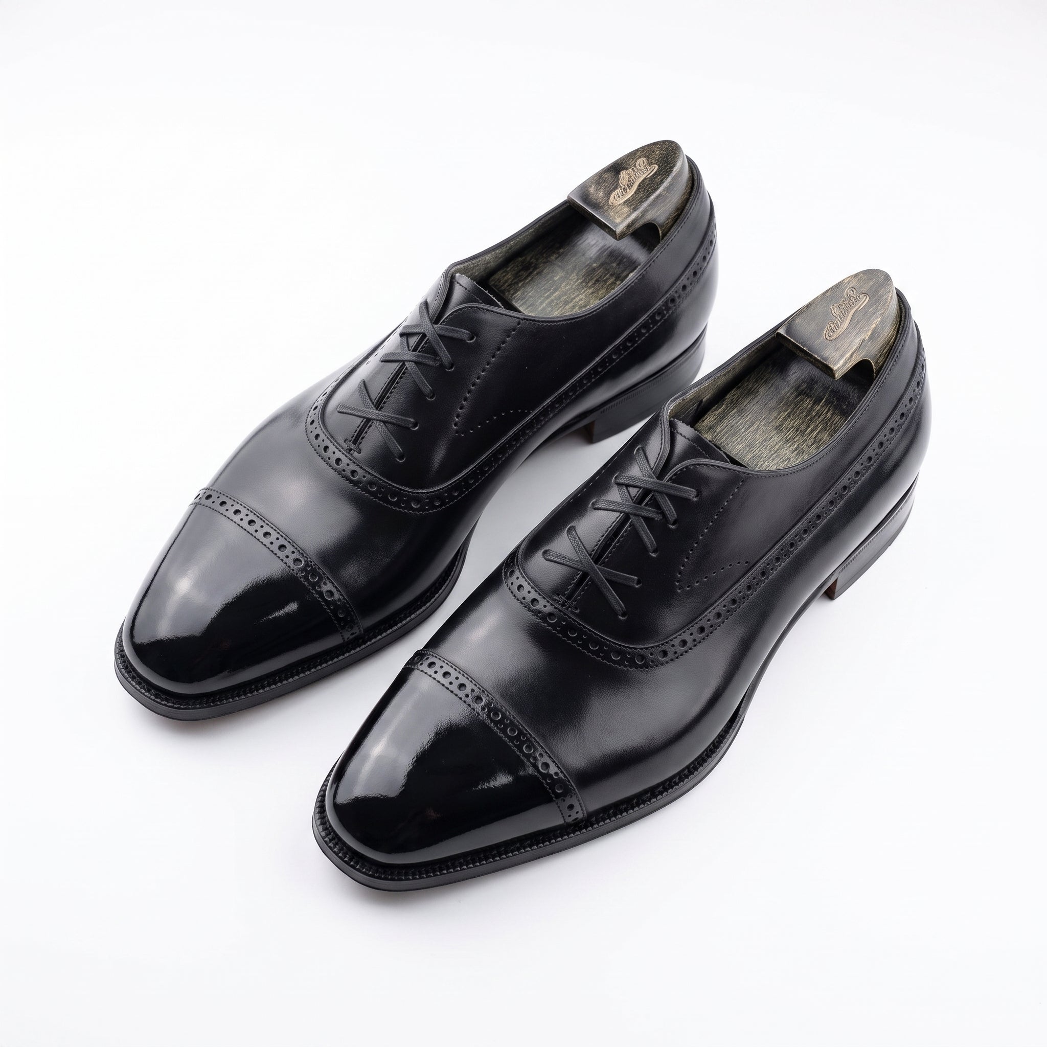Dylan Black Blamoral Oxford - Bastion Last