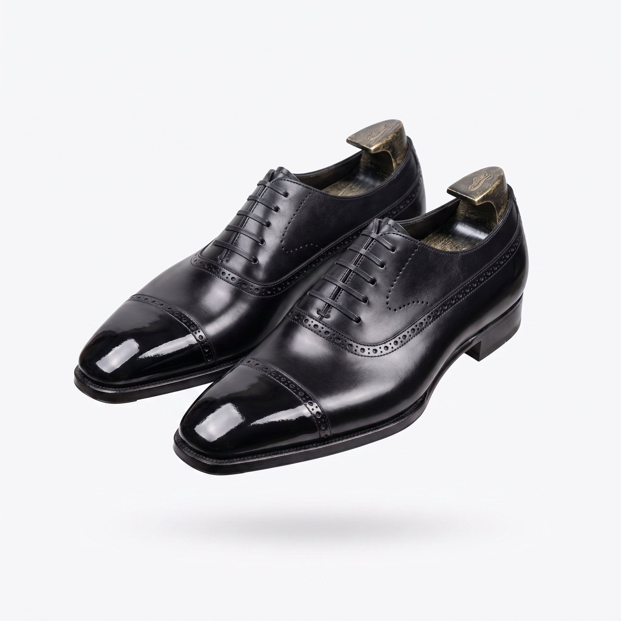 Dylan Black Blamoral Oxford - Bastion Last