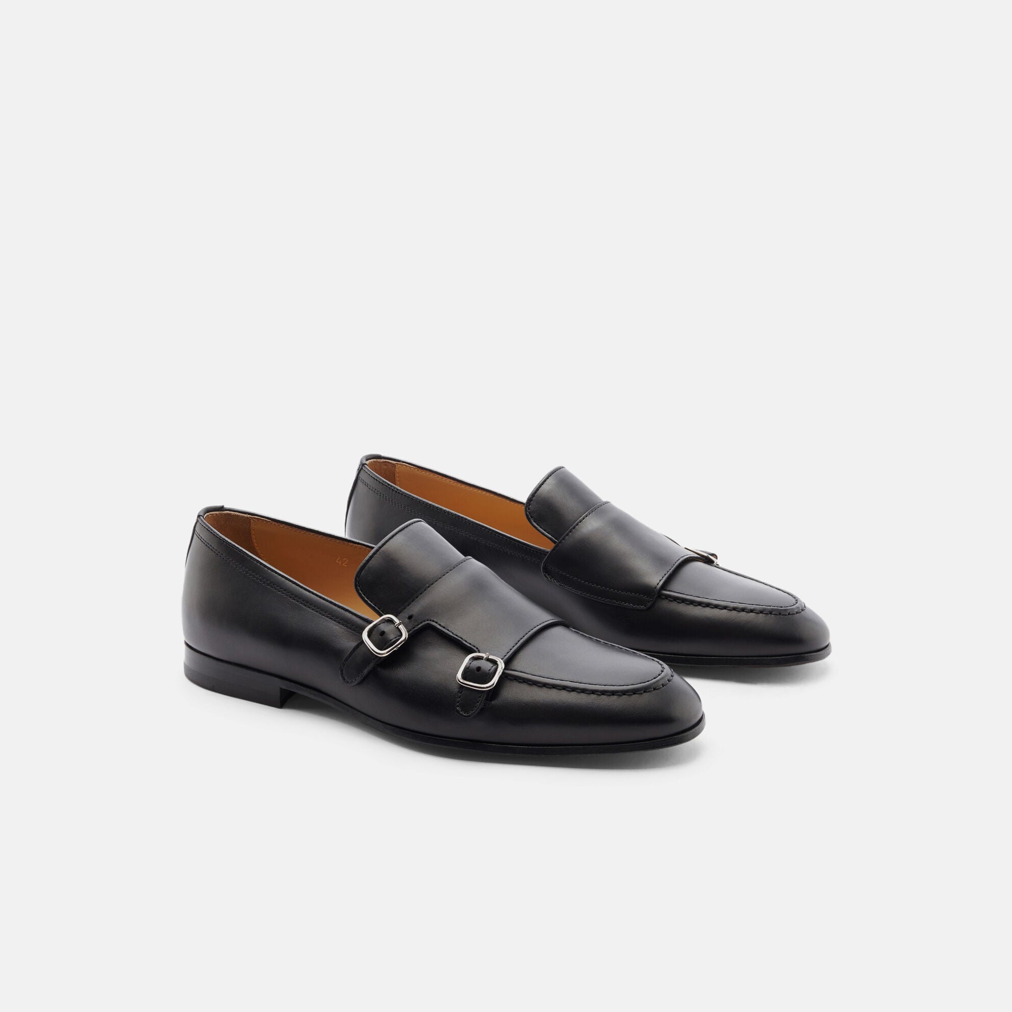 Pacome Hand Lasted Woven Double Monk - Caruso Last