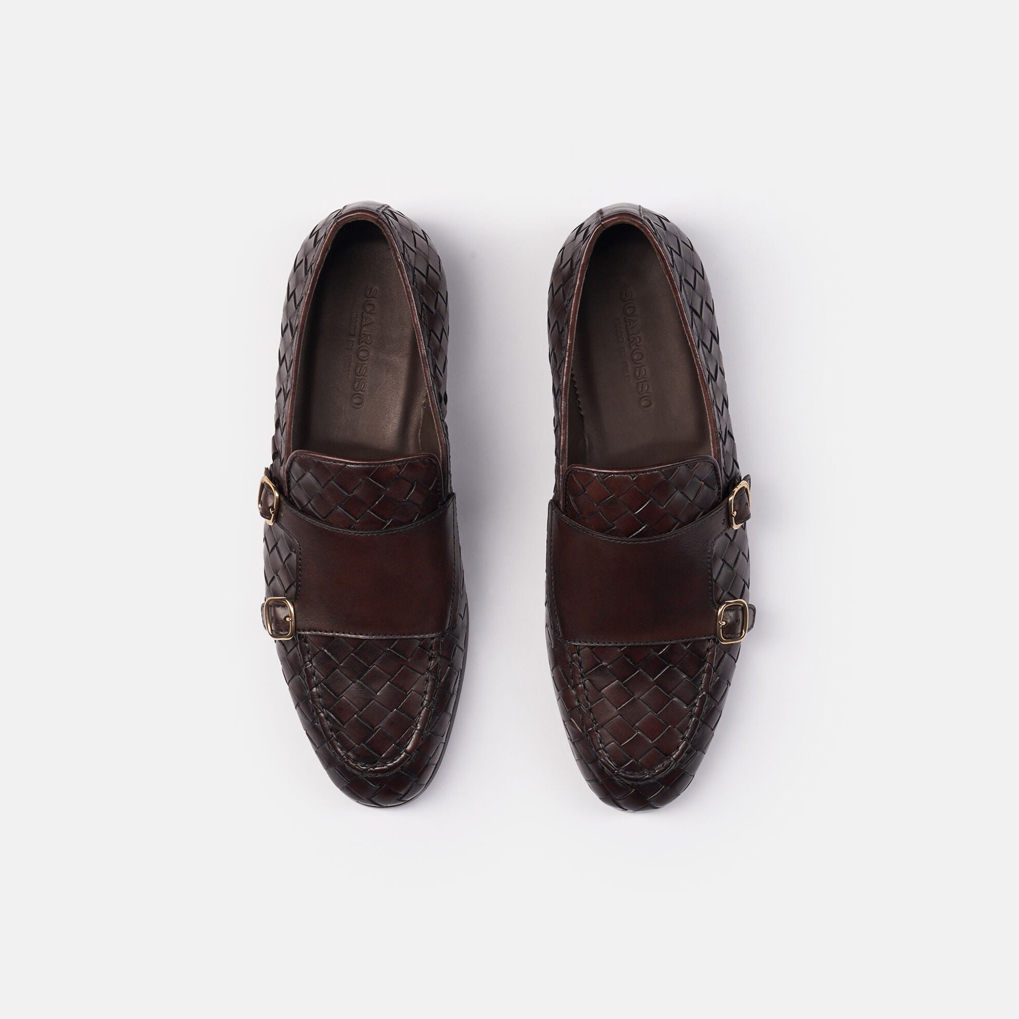 Pacome Hand Lasted Woven Double Monk - Caruso Last