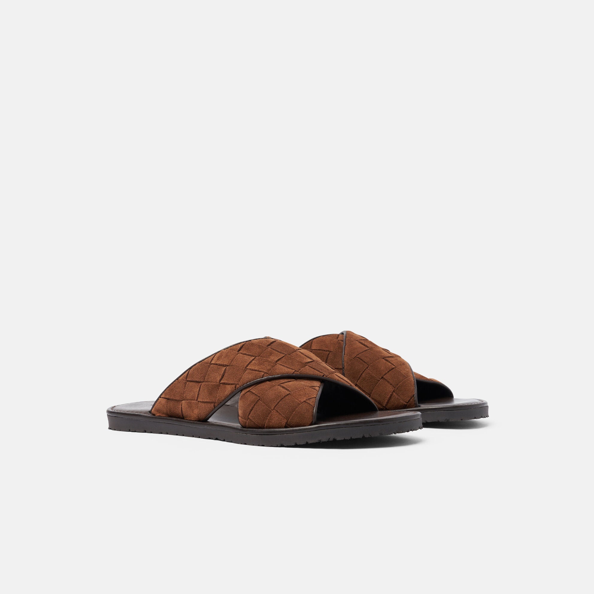 Jericho Woven Crisscross Slide - SL Last