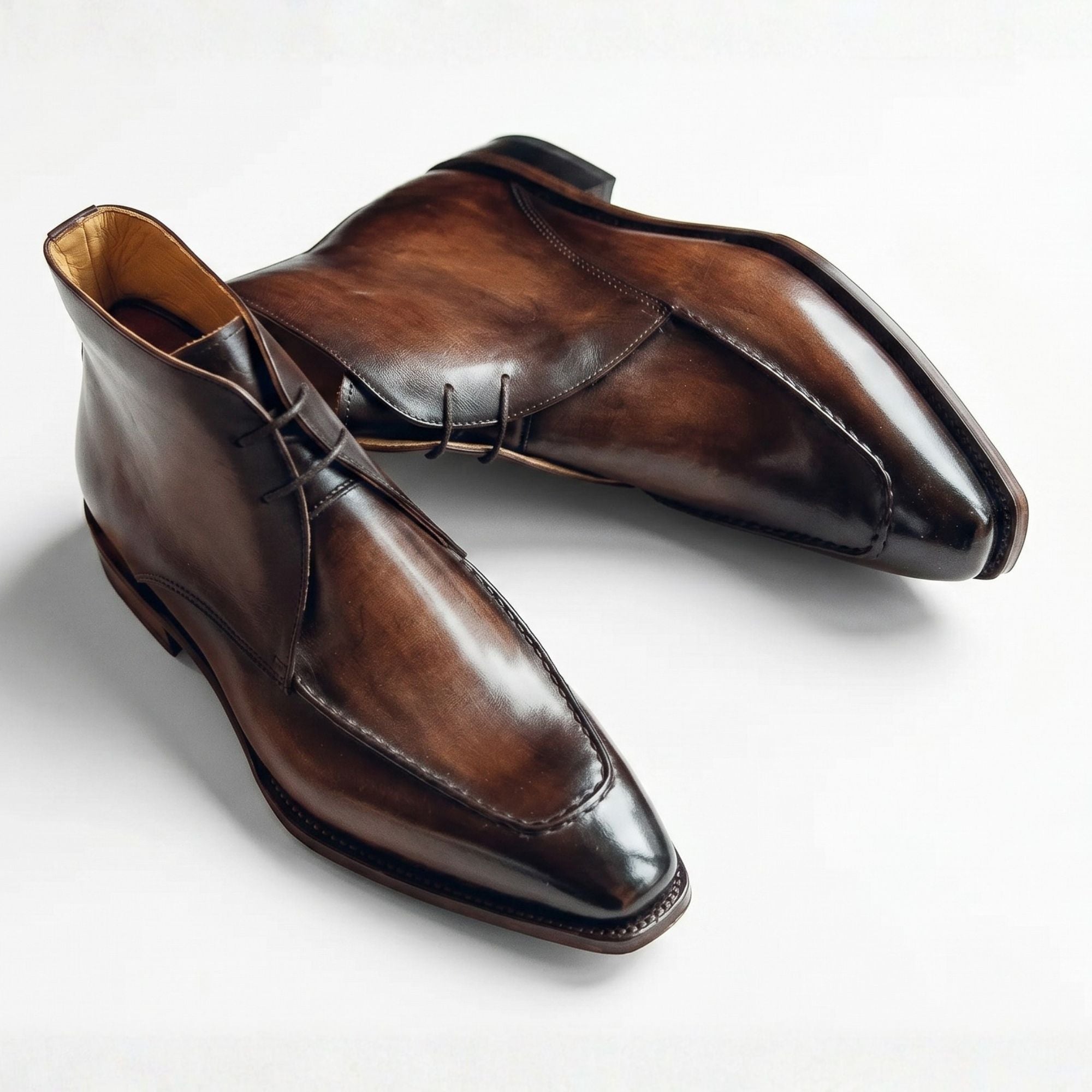 Hand-Lasted Chukka Boot - Vittori Last