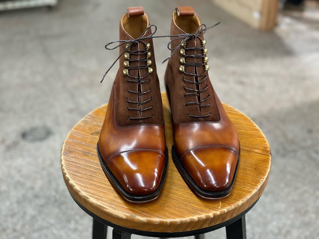 Dalton Brown Patina Balmoral Boot - Vittori Last