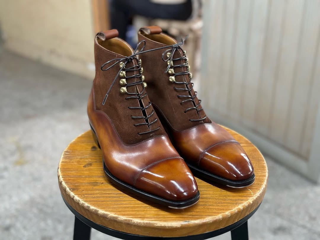 Dalton Brown Patina Balmoral Boot - Vittori Last