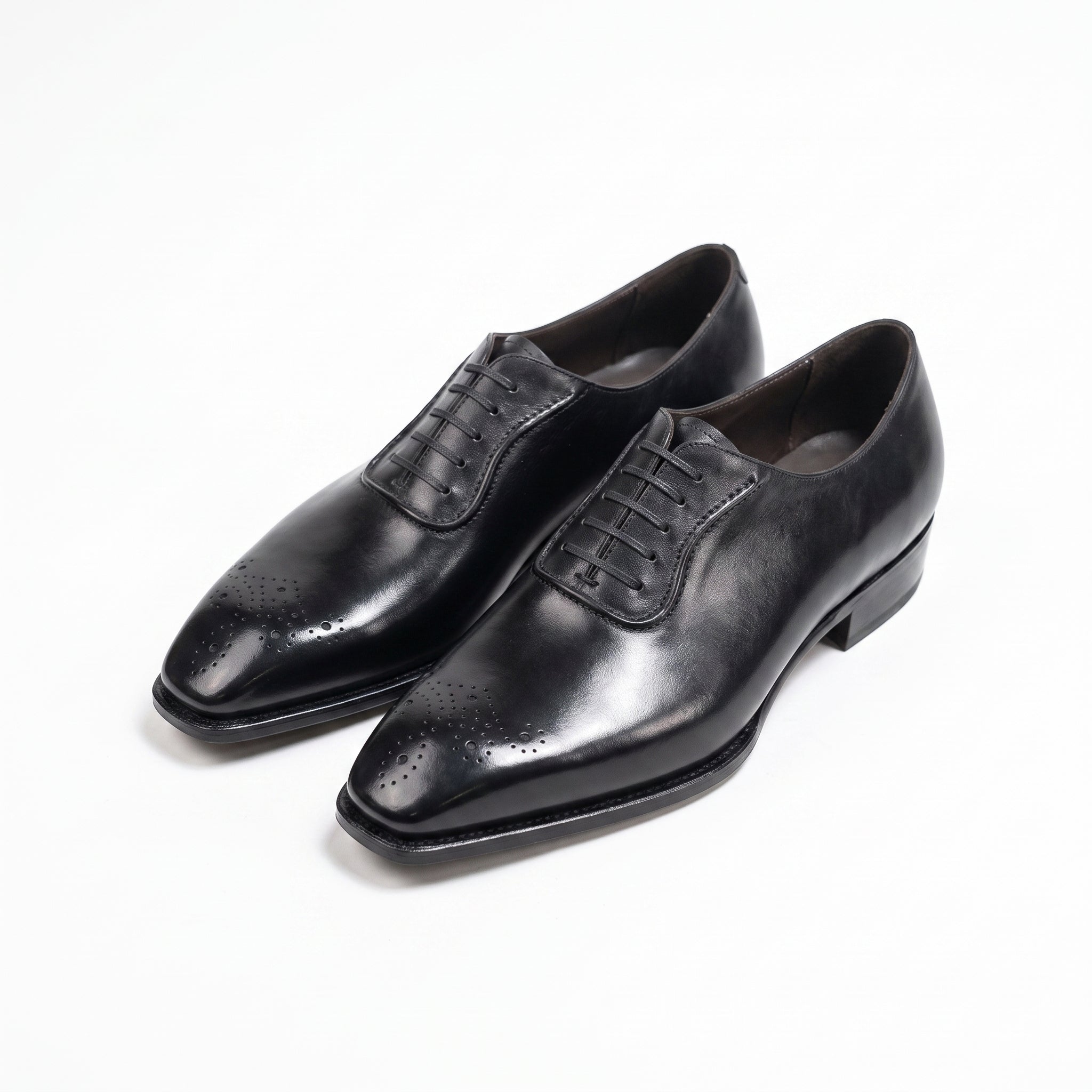 Stephon Black Medallion Oxford - Vittori Last