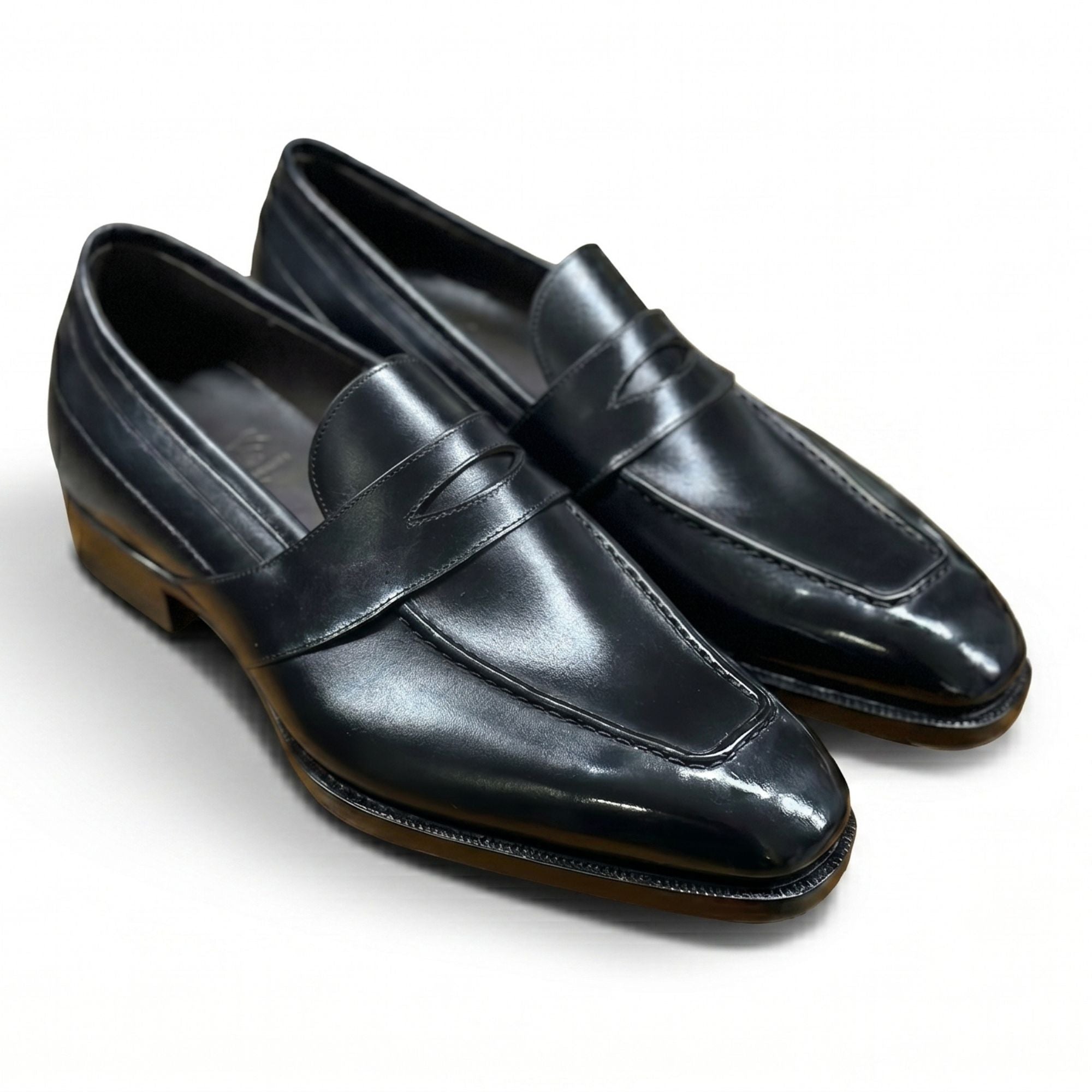 The NoirÃ© Hand-Lasted Penny Loafer - Vittori Last