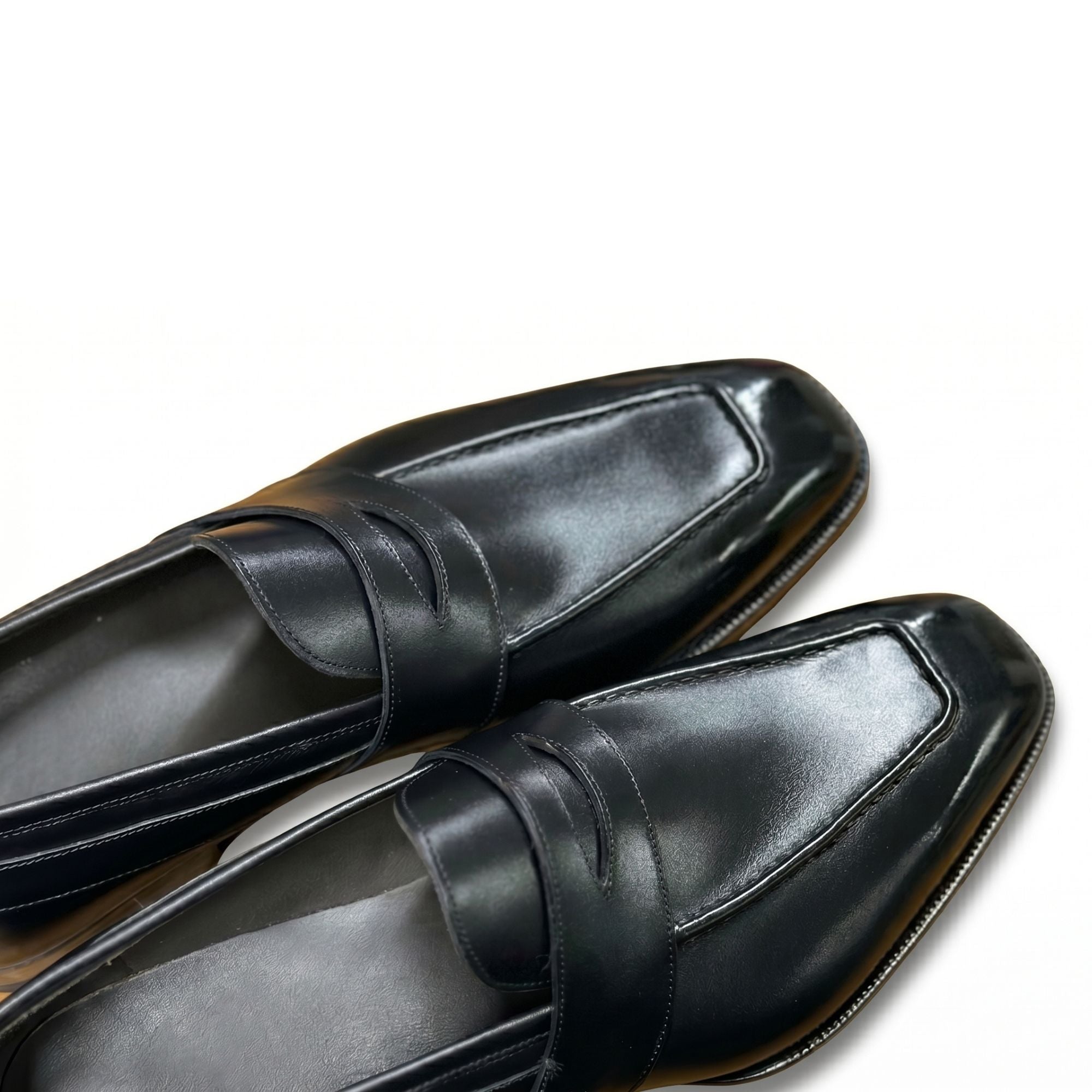 The NoirÃ© Hand-Lasted Penny Loafer - Vittori Last