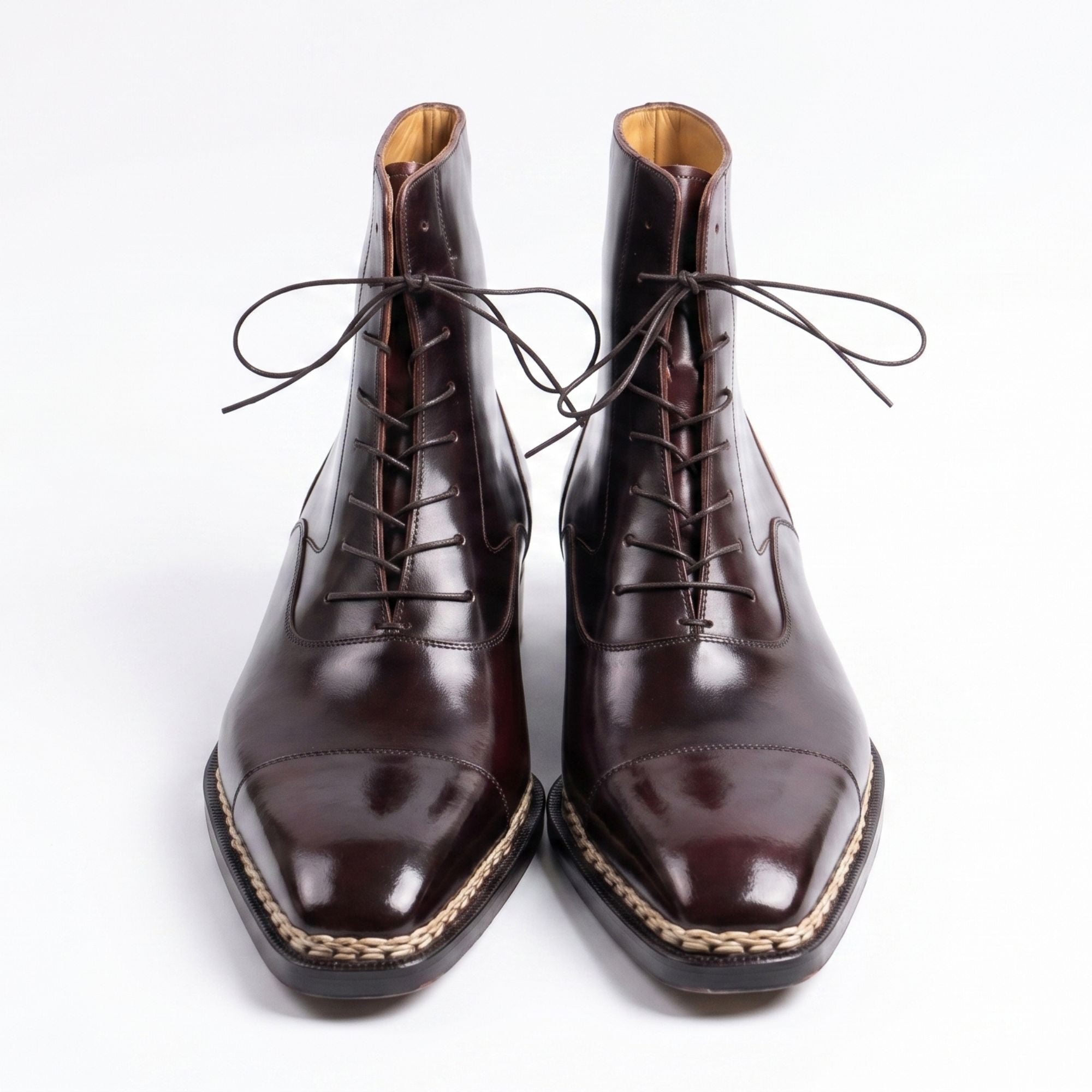 The Aurelius Hand-Stitched Oxford Boot- Vittorio Last