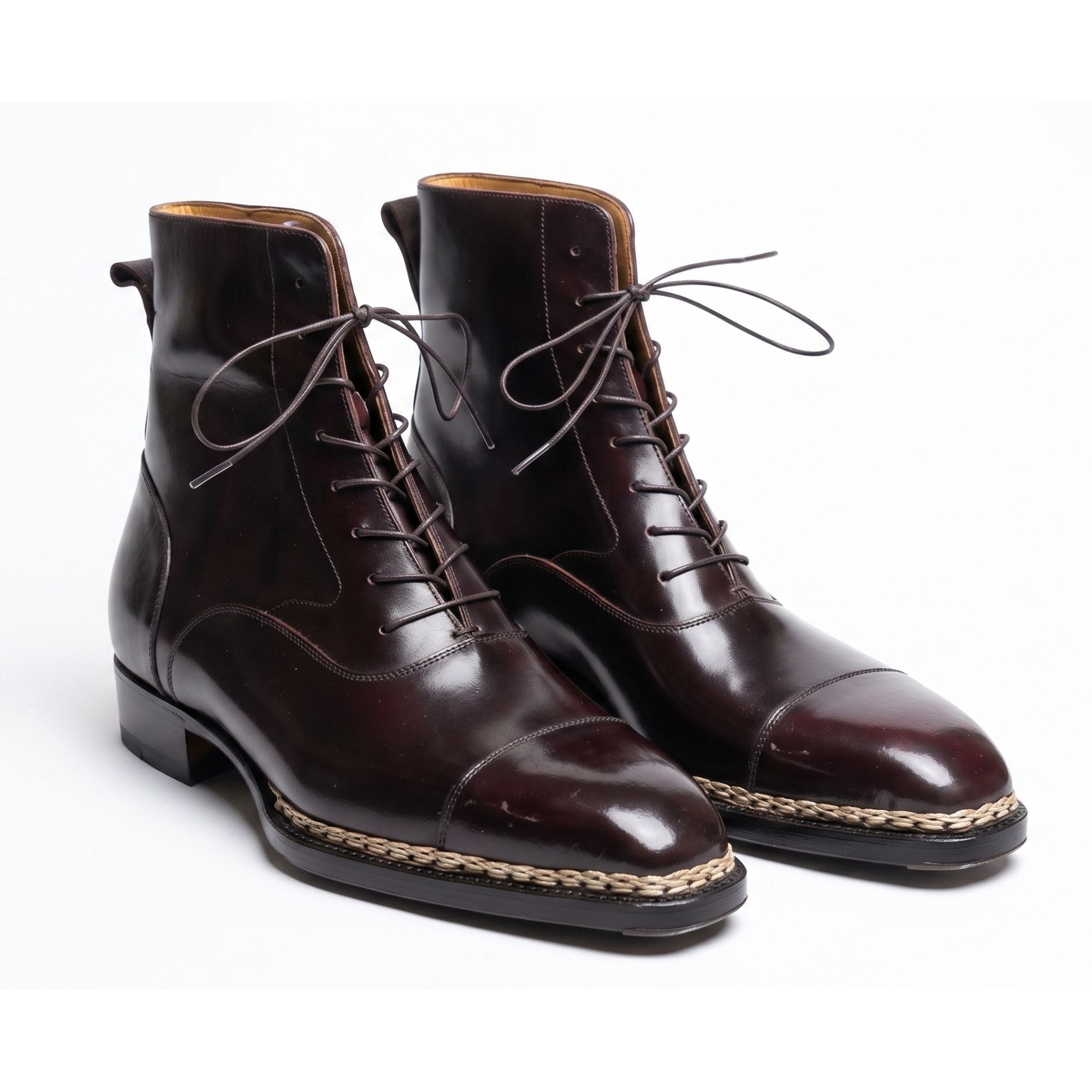 The Aurelius Hand-Stitched Oxford Boot- Vittorio Last