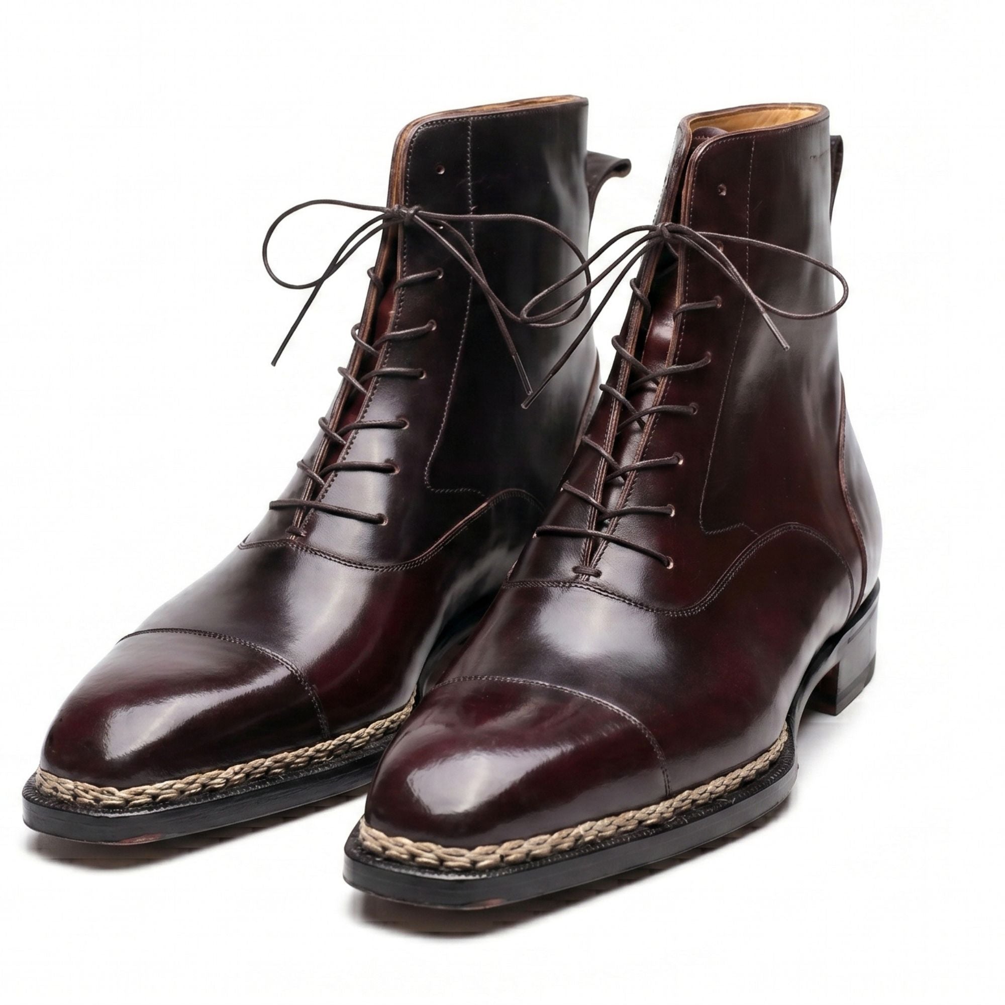 The Aurelius Hand-Stitched Oxford Boot- Vittorio Last