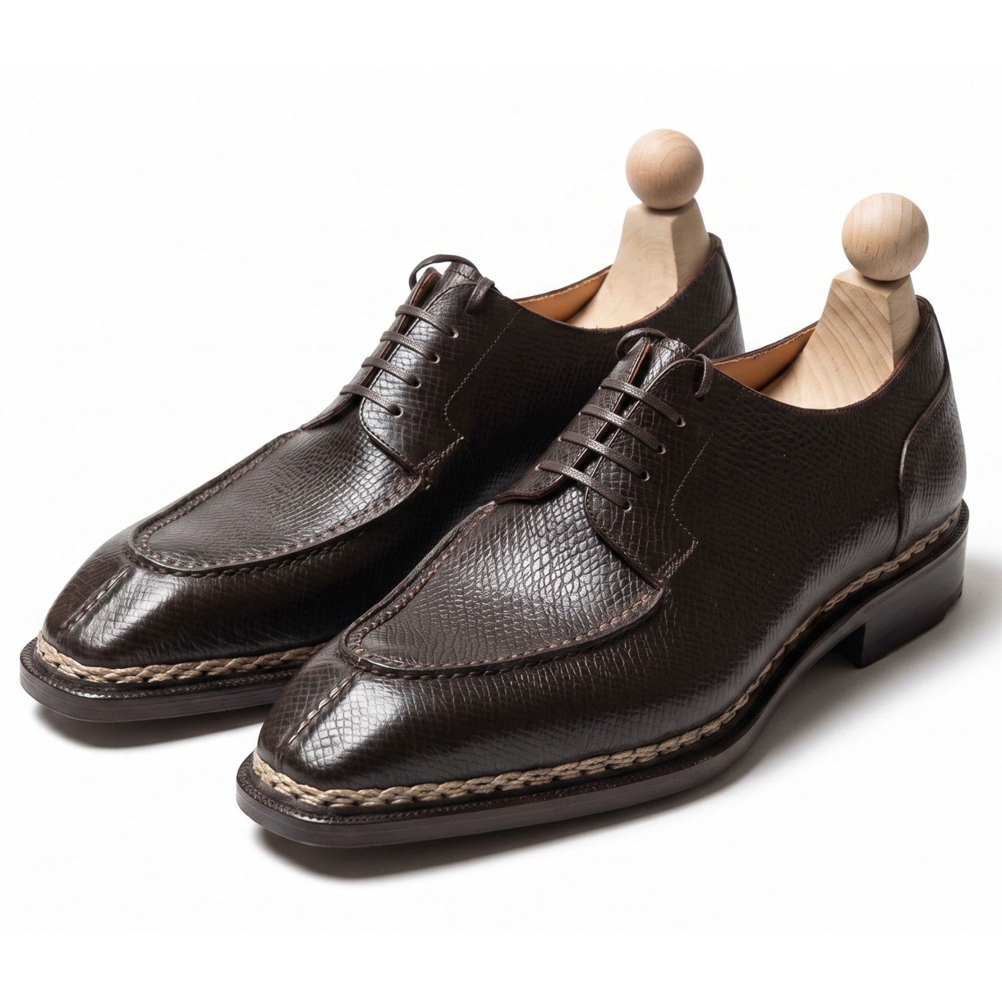 The Braided Pioneer Split-Toe Derby - Raffaele Last