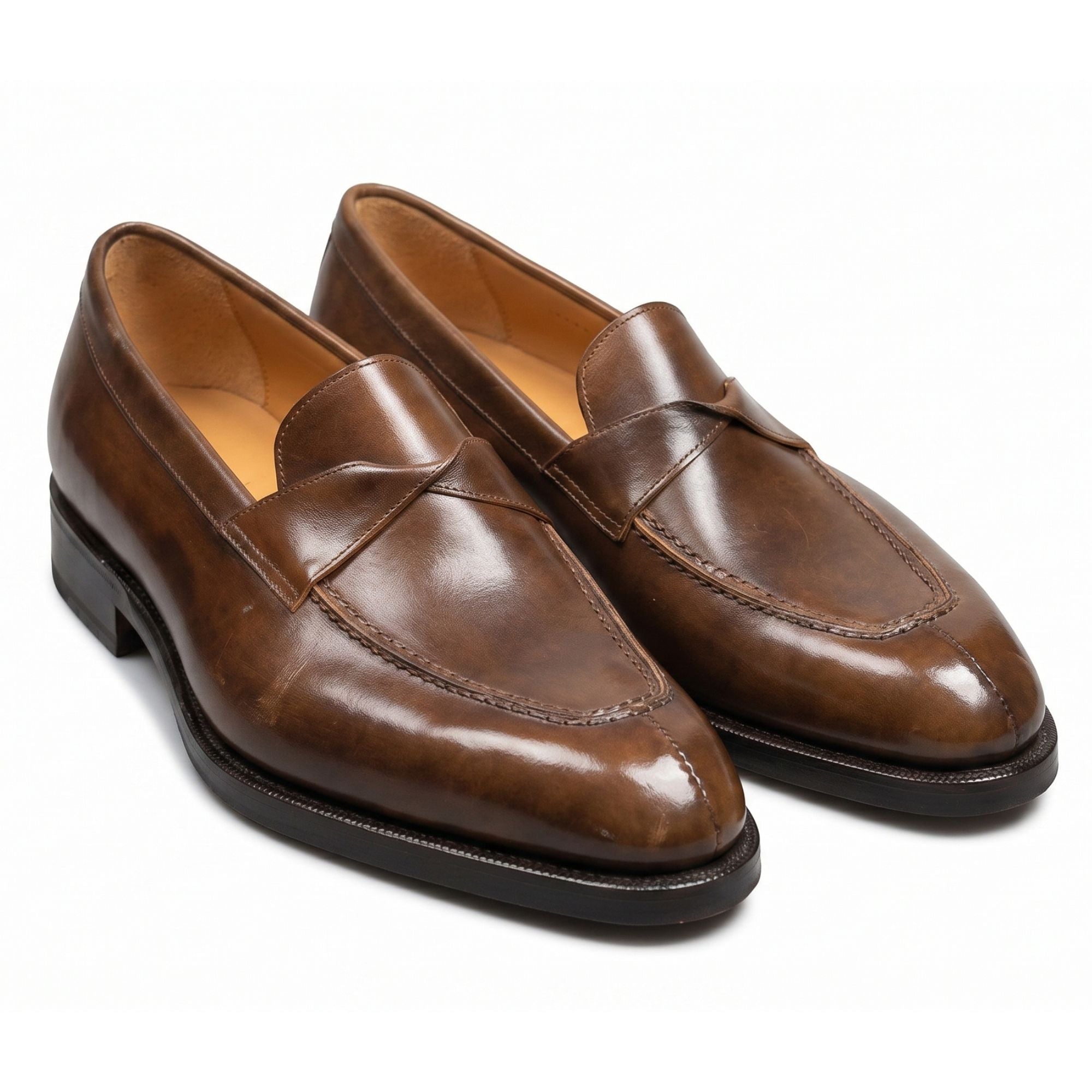 The Cassian Hand-Lasted Twisted Saddle Loafer - Bastion Last