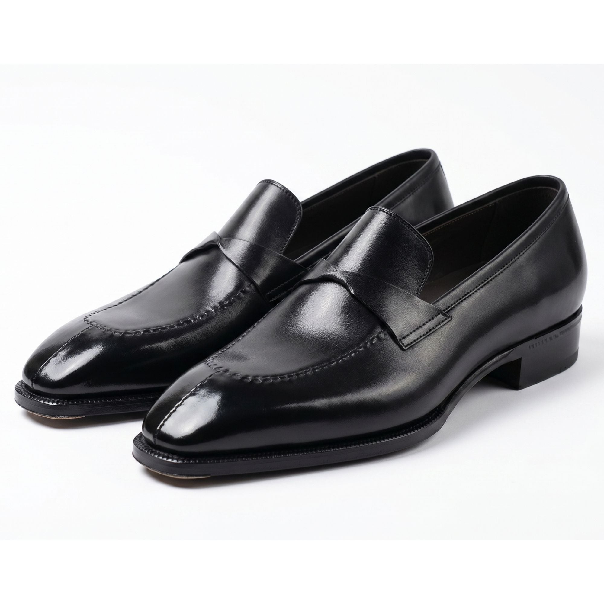 The Cassian Hand-Lasted Twisted Saddle Loafer - Kenda Last