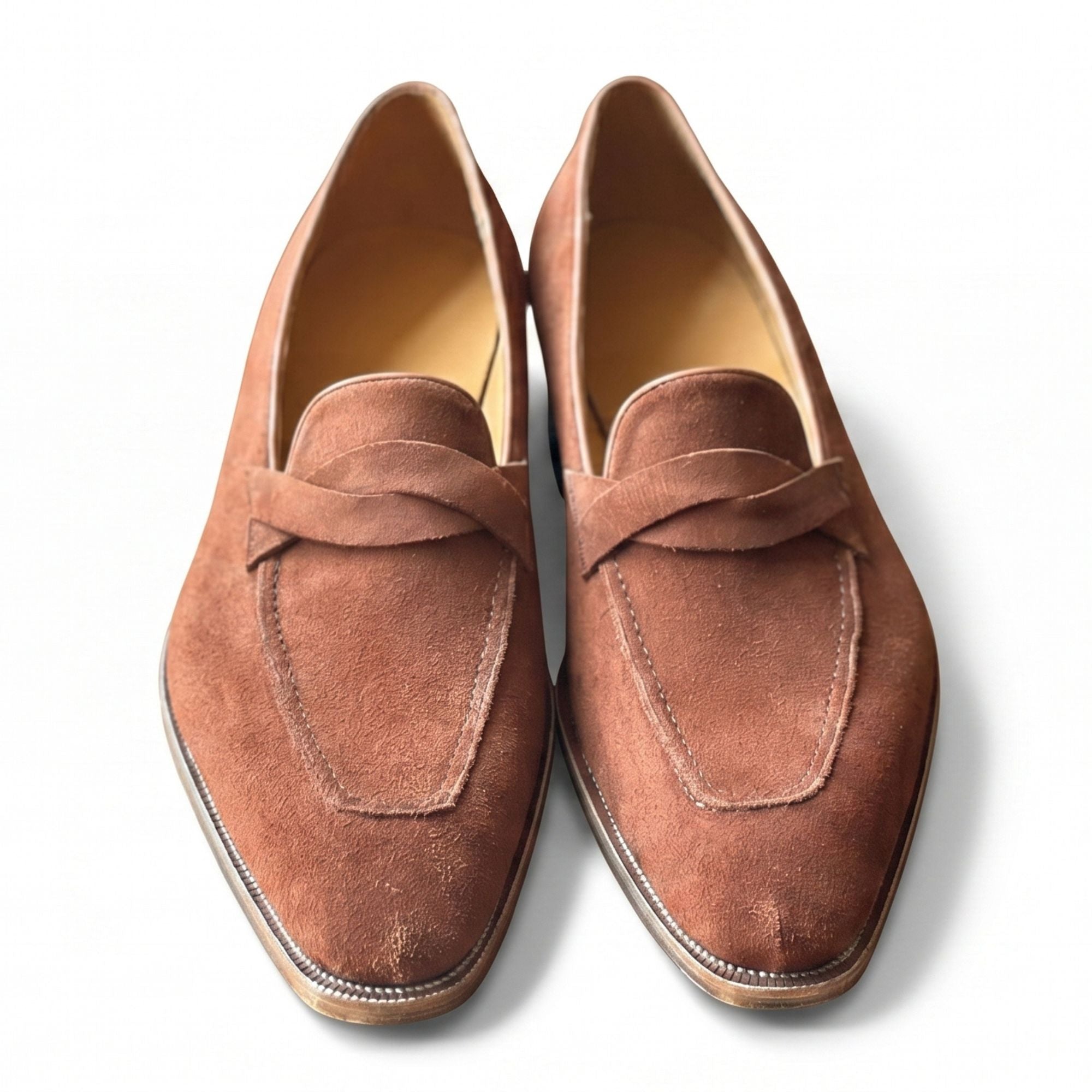 The Enzo Hand-Lasted Twisted Loafer - Bastion Last