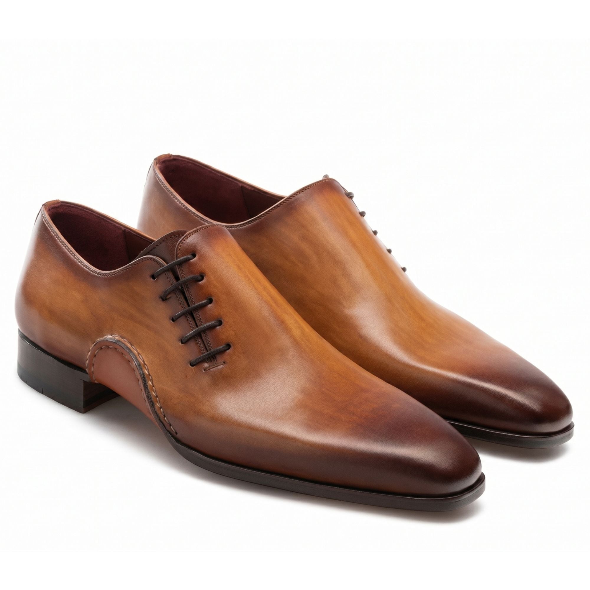 The Falcone Hand-Lasted Opanka Wholecut Oxford - Vittori Last