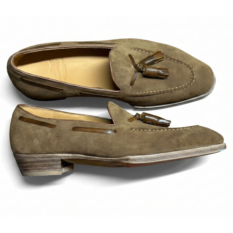 Umber Suede with Walnut Trim / 4