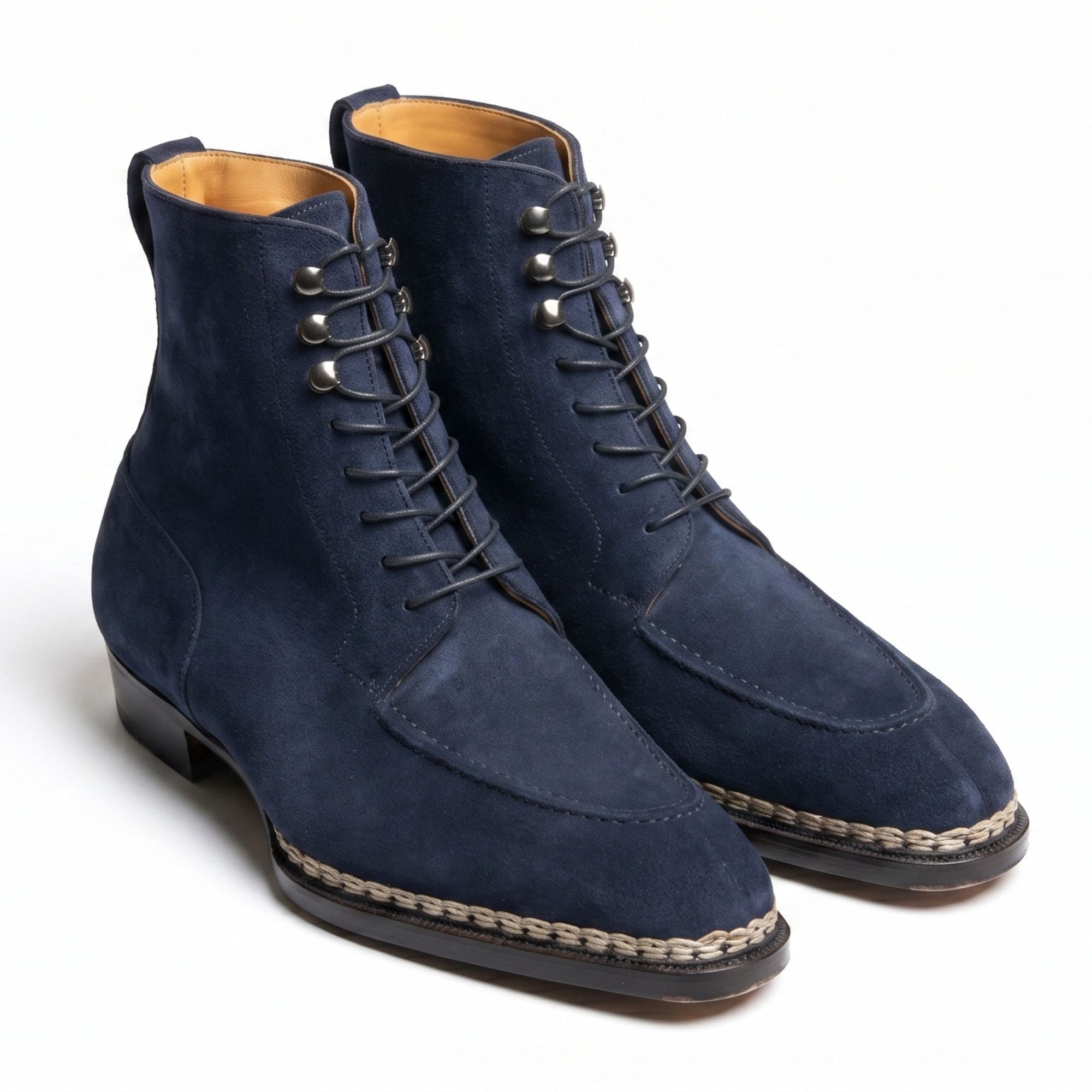 The Hand-Stitched Derby Boot - Vittorio Last
