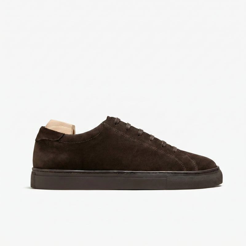 Deep Espresso Brown Suede / 6