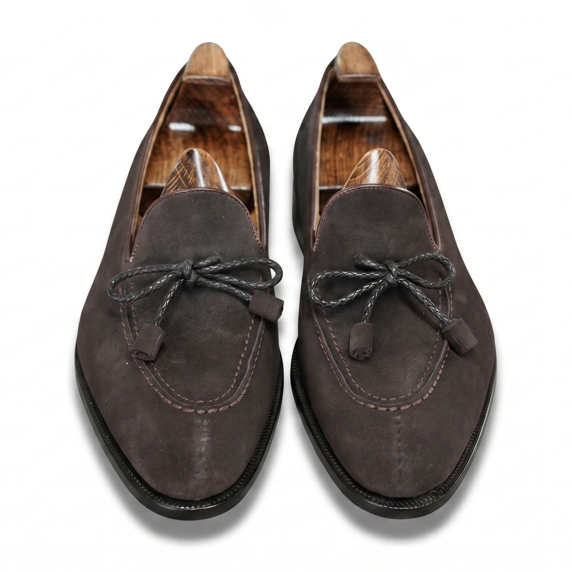 The Silvio Hand-Lasted Bow Loafer - Bastion Last
