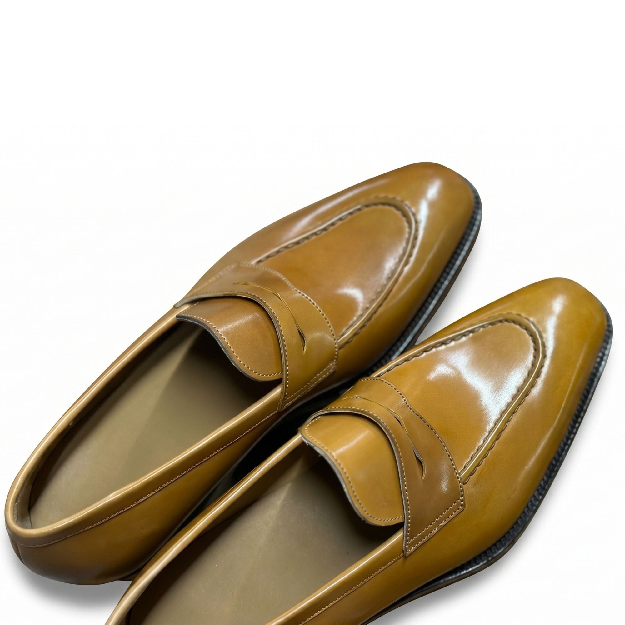 The Whiskey Hand-Lasted Penny Loafer - Vittori Last