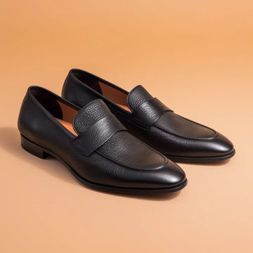 Black Aislinn Slip On Unlined Loafers
